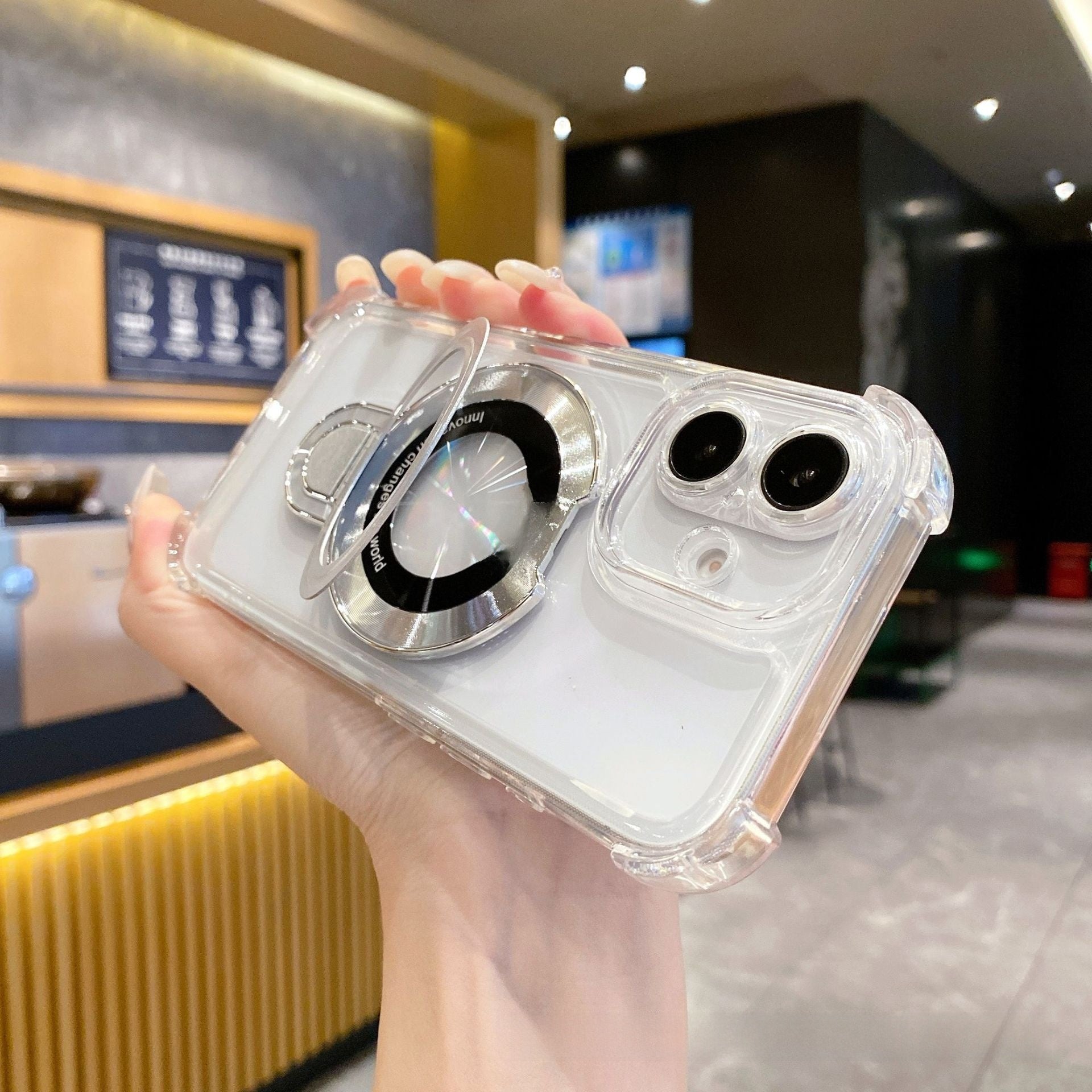 Anti-vibration four-corner anti-drop | MagSafe® tough case for iPhone® 17