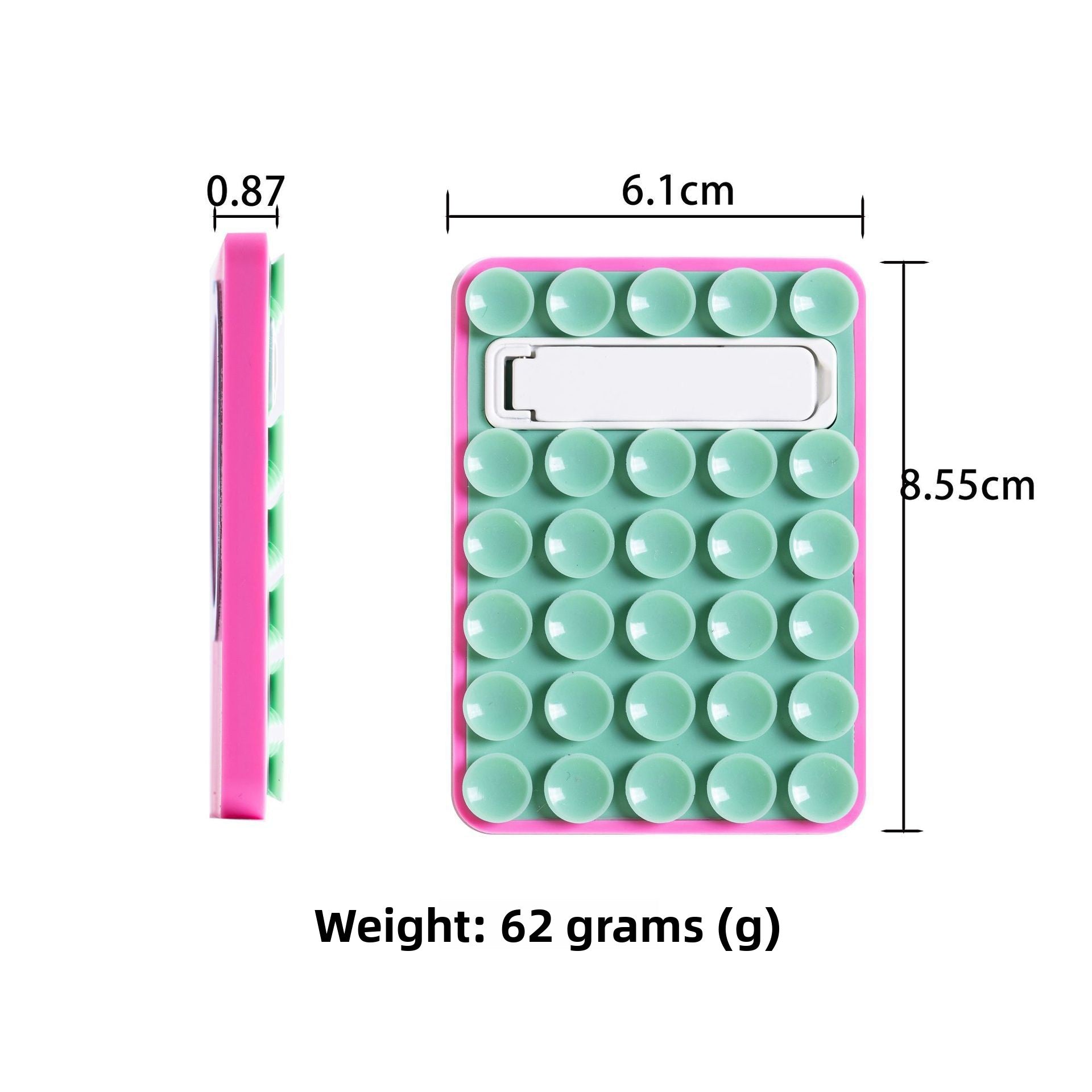 Double-Sided Silicone Suction Cups