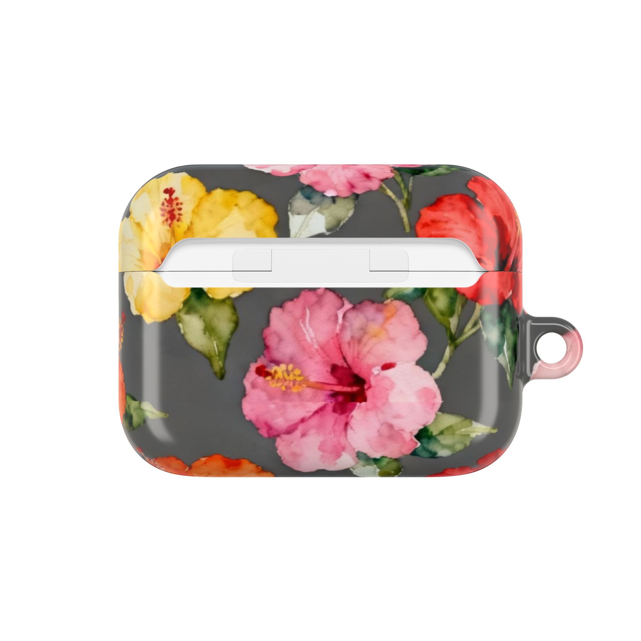 Hibiscus | MagSafe® tough case for AirPods® Stylish Tech Protection