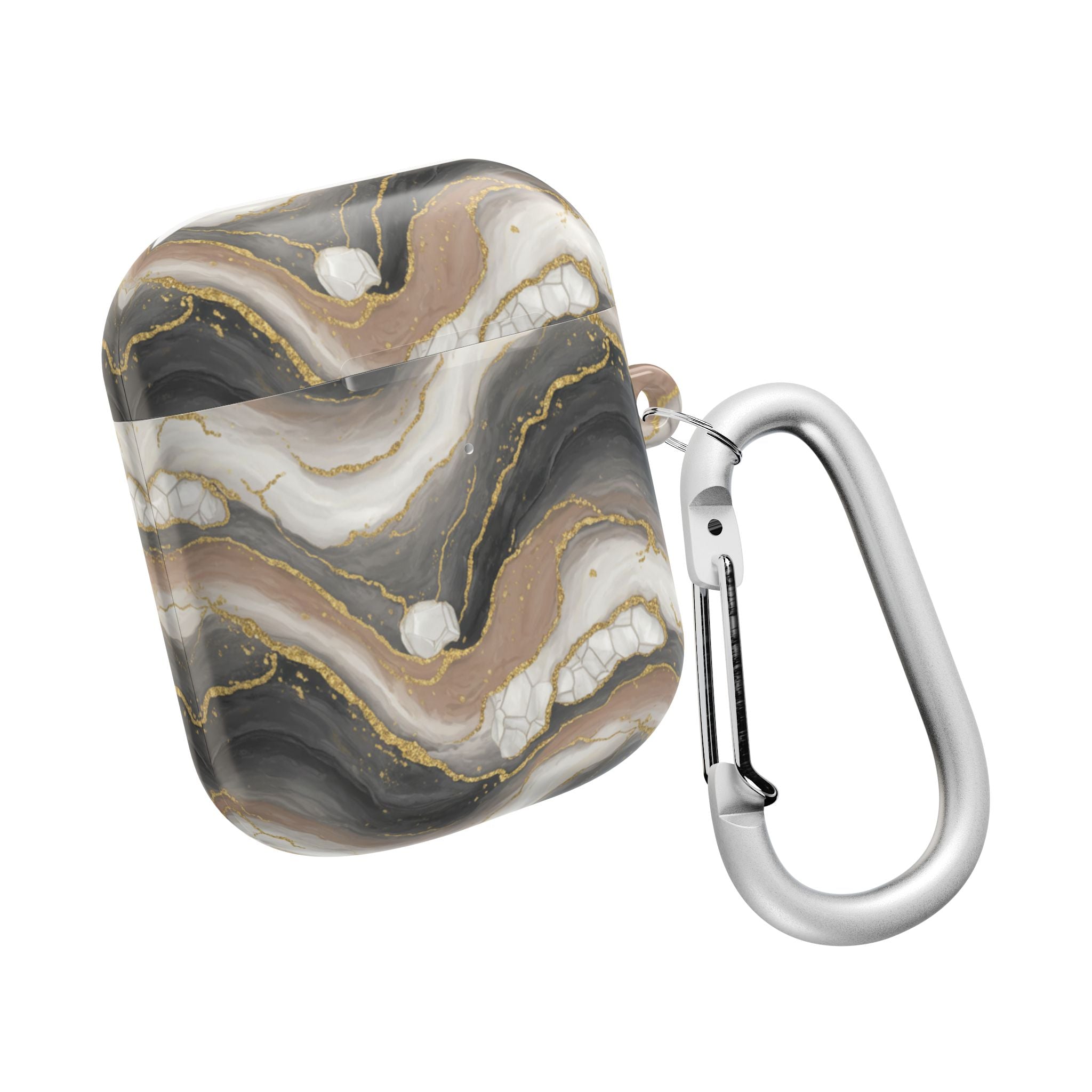 Marble Geode | MagSafe® tough case for AirPods® Stylish Tech Protection