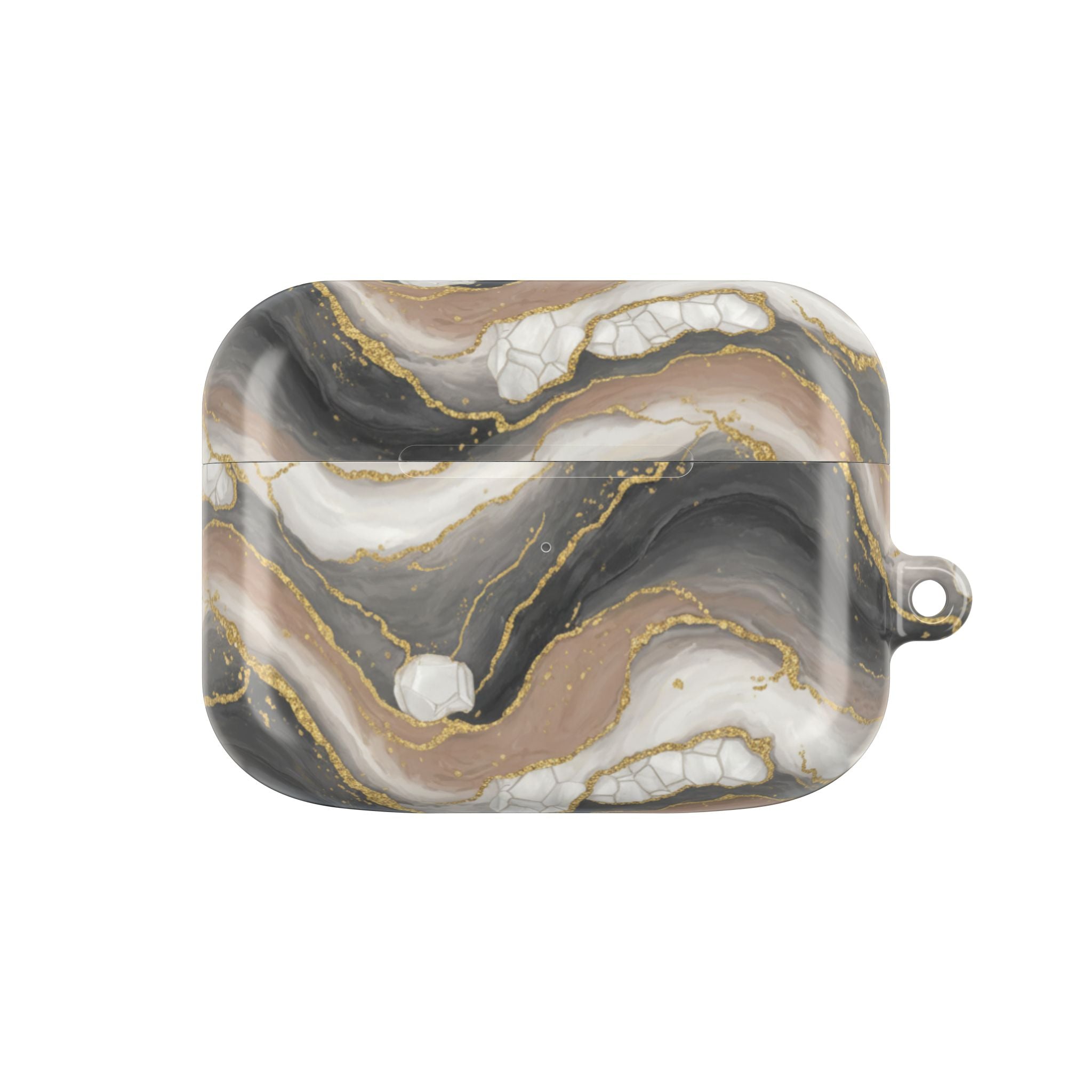 Marble Geode | MagSafe® tough case for AirPods® Stylish Tech Protection