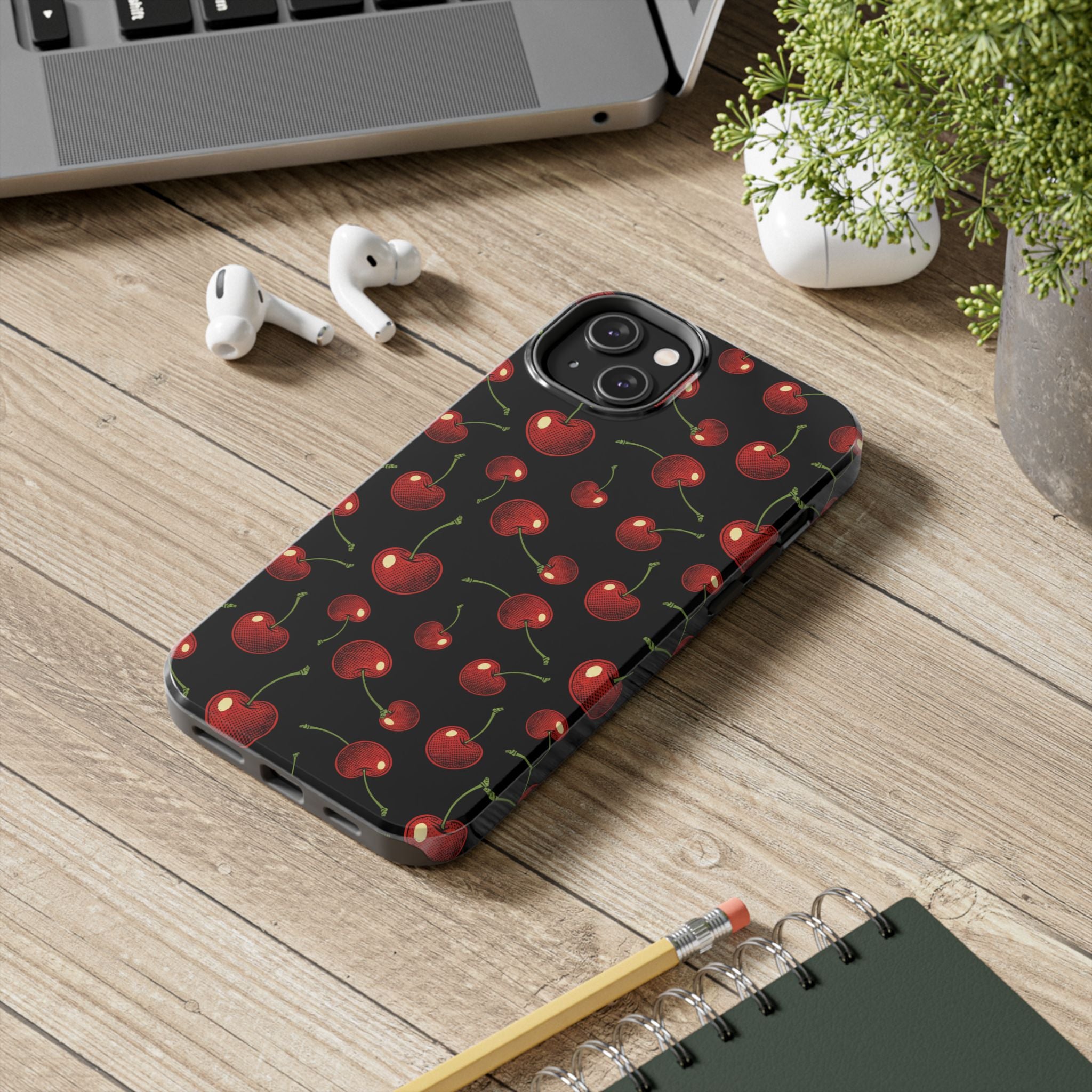 Red Cherries | MagSafe® tough case for iPhone®