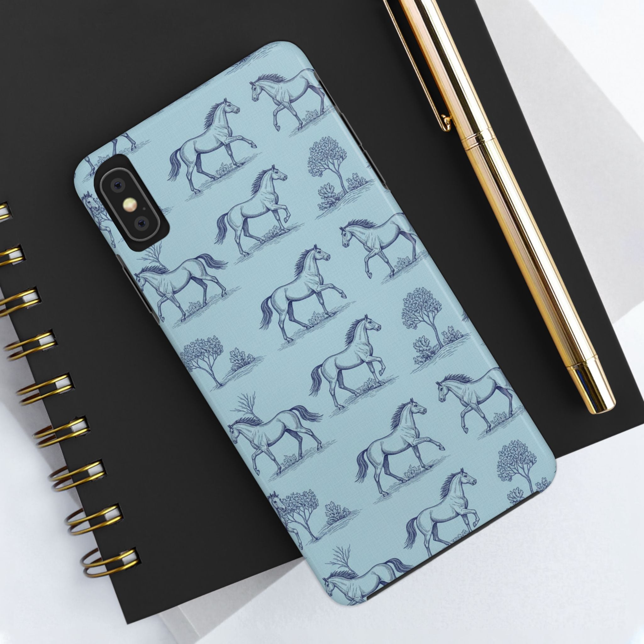 Equestrian Toile | MagSafe® tough case for iPhone®