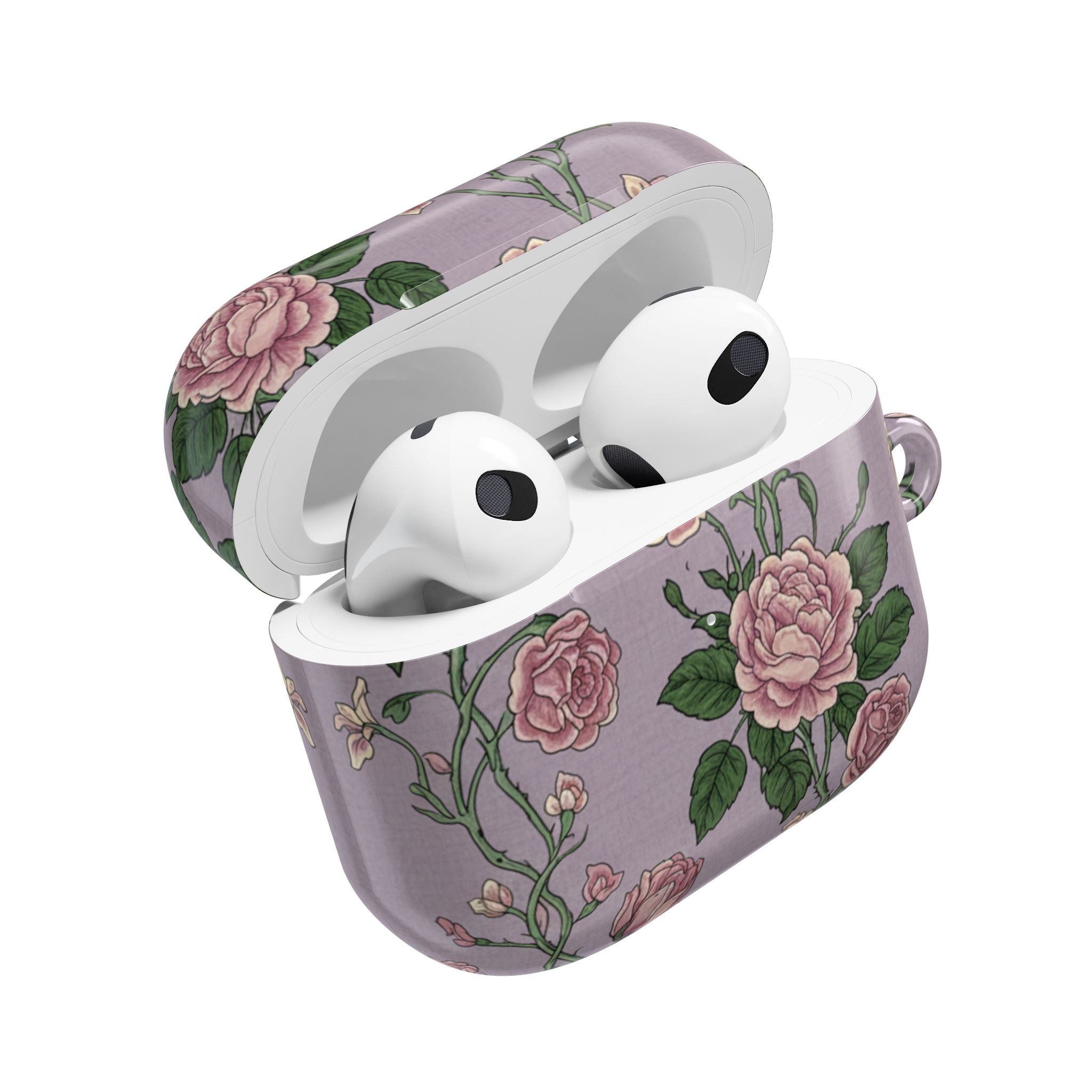 Climbing Roses | MagSafe® tough case for AirPods® Stylish Tech Protection
