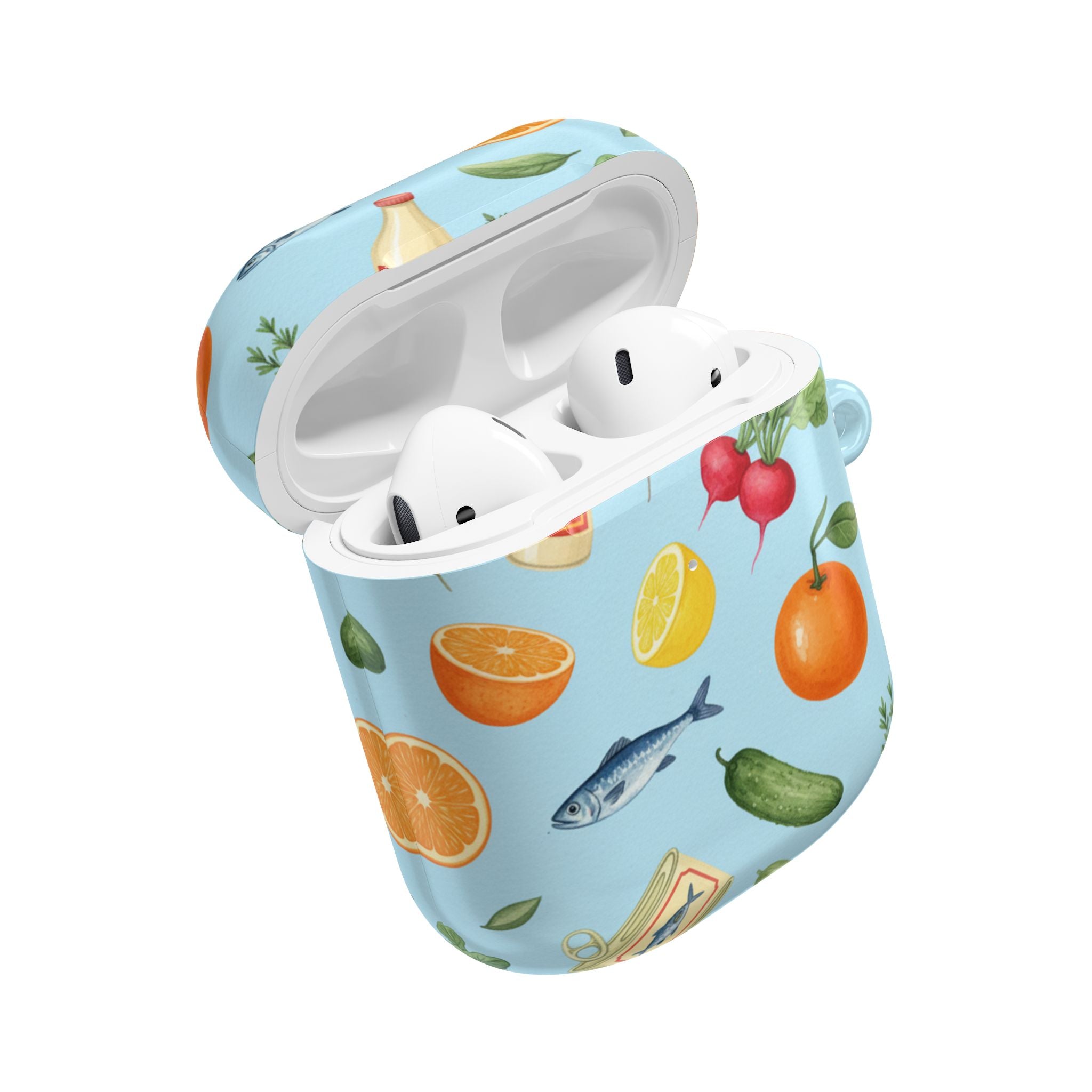Whimsical Grocery | MagSafe® tough case for AirPods® Stylish Tech Protection