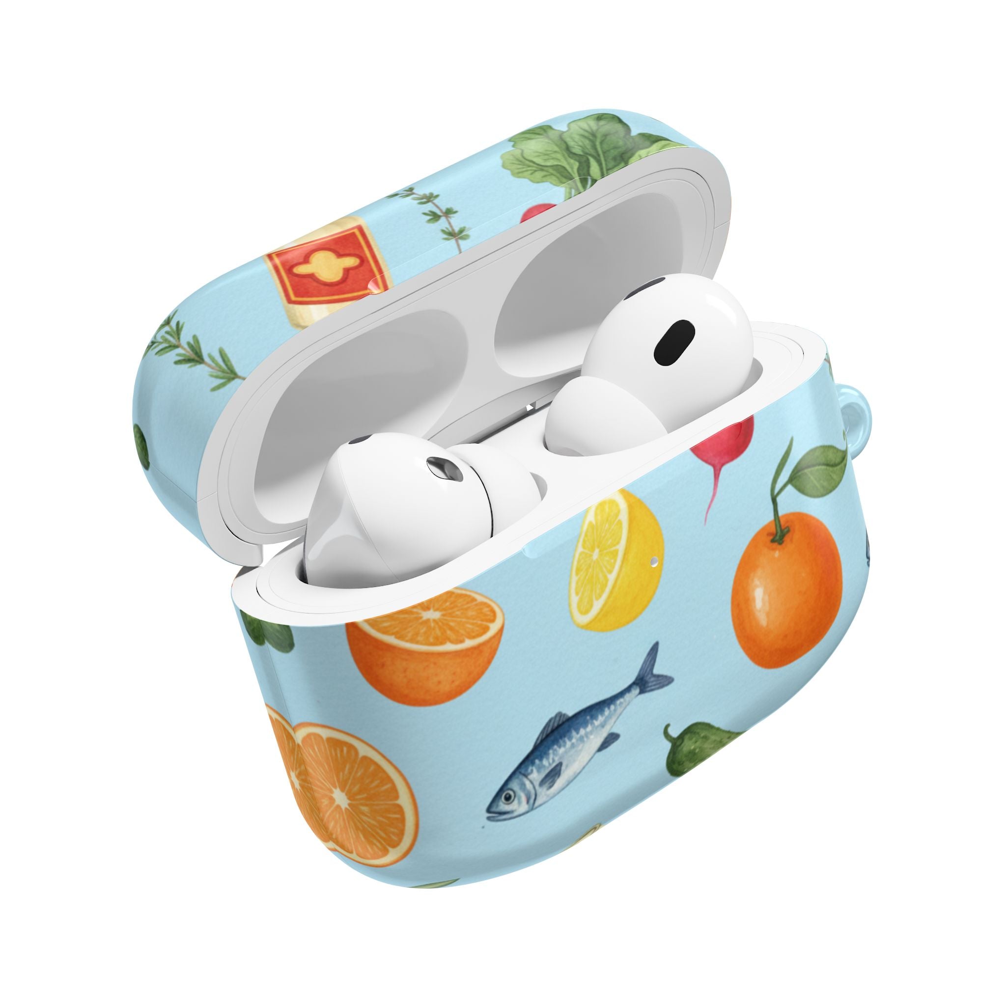 Whimsical Grocery | MagSafe® tough case for AirPods® Stylish Tech Protection