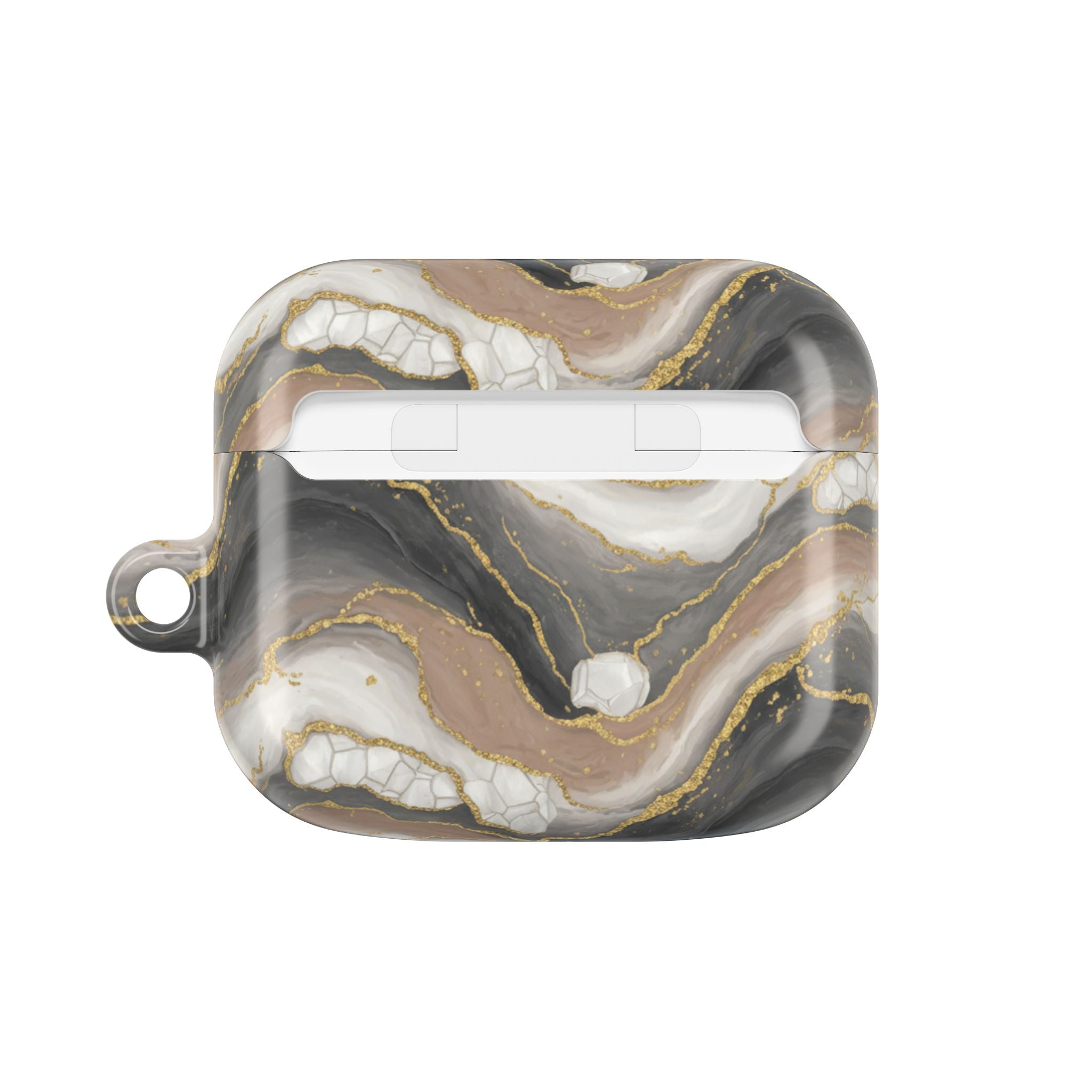 Marble Geode | MagSafe® tough case for AirPods® Stylish Tech Protection