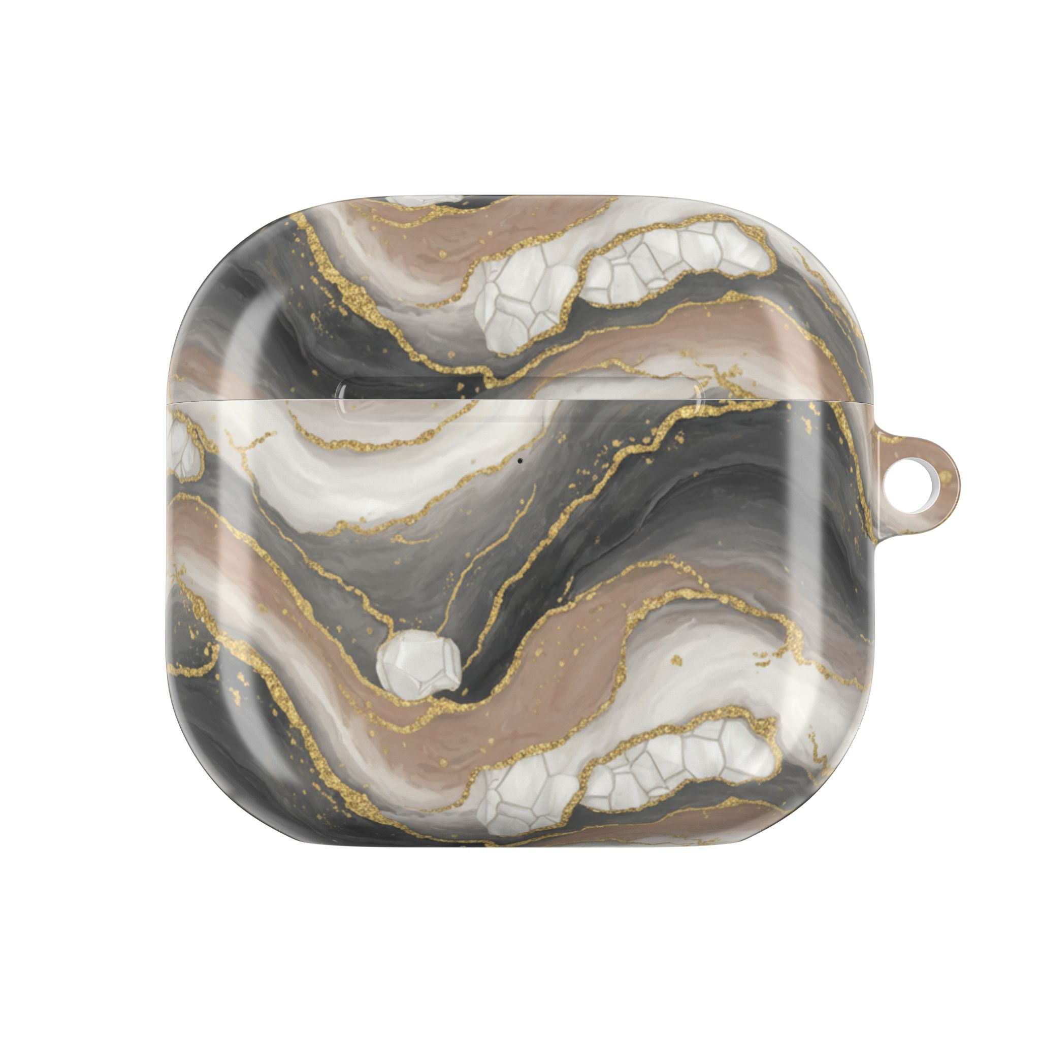 Marble Geode | MagSafe® tough case for AirPods® Stylish Tech Protection