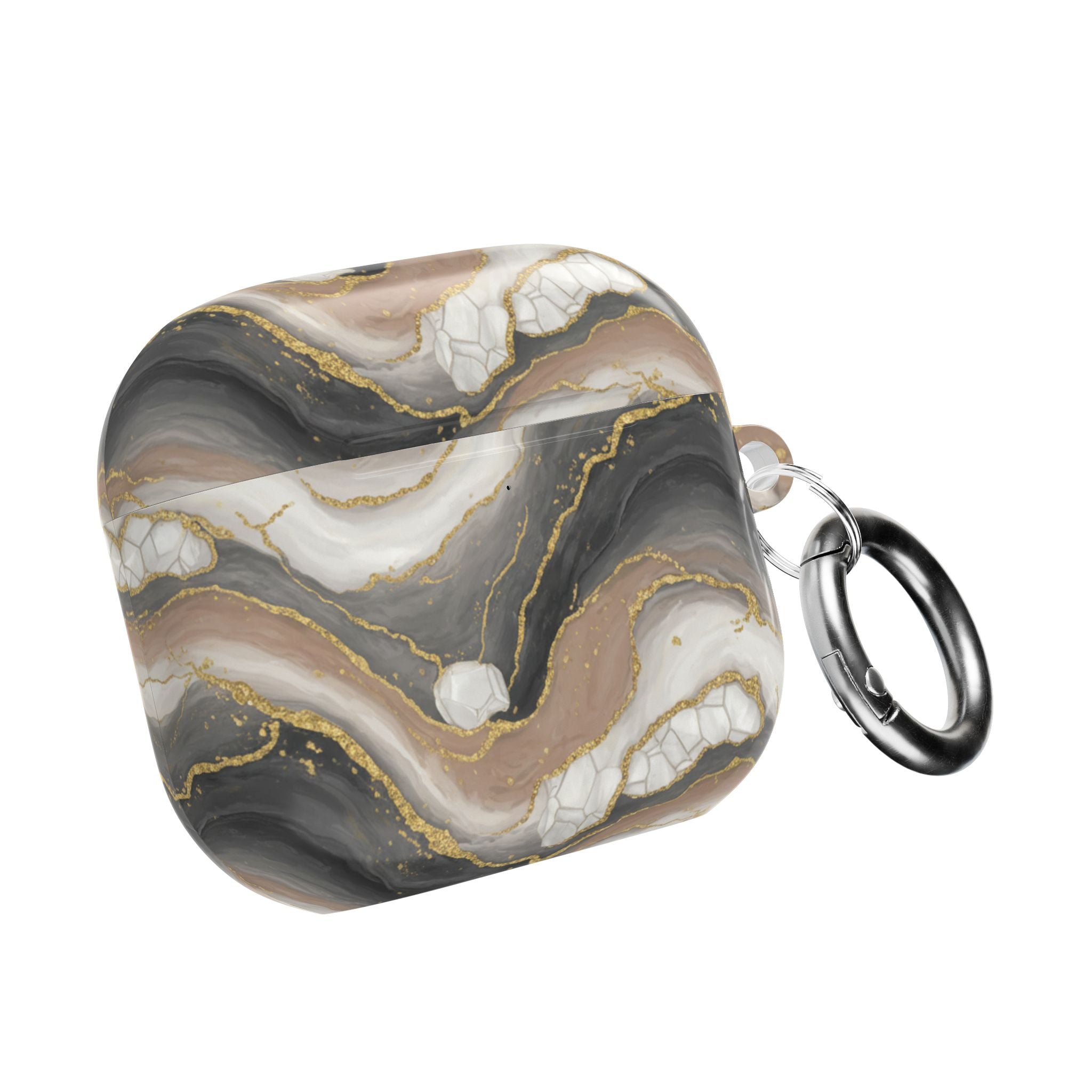 Marble Geode | MagSafe® tough case for AirPods® Stylish Tech Protection
