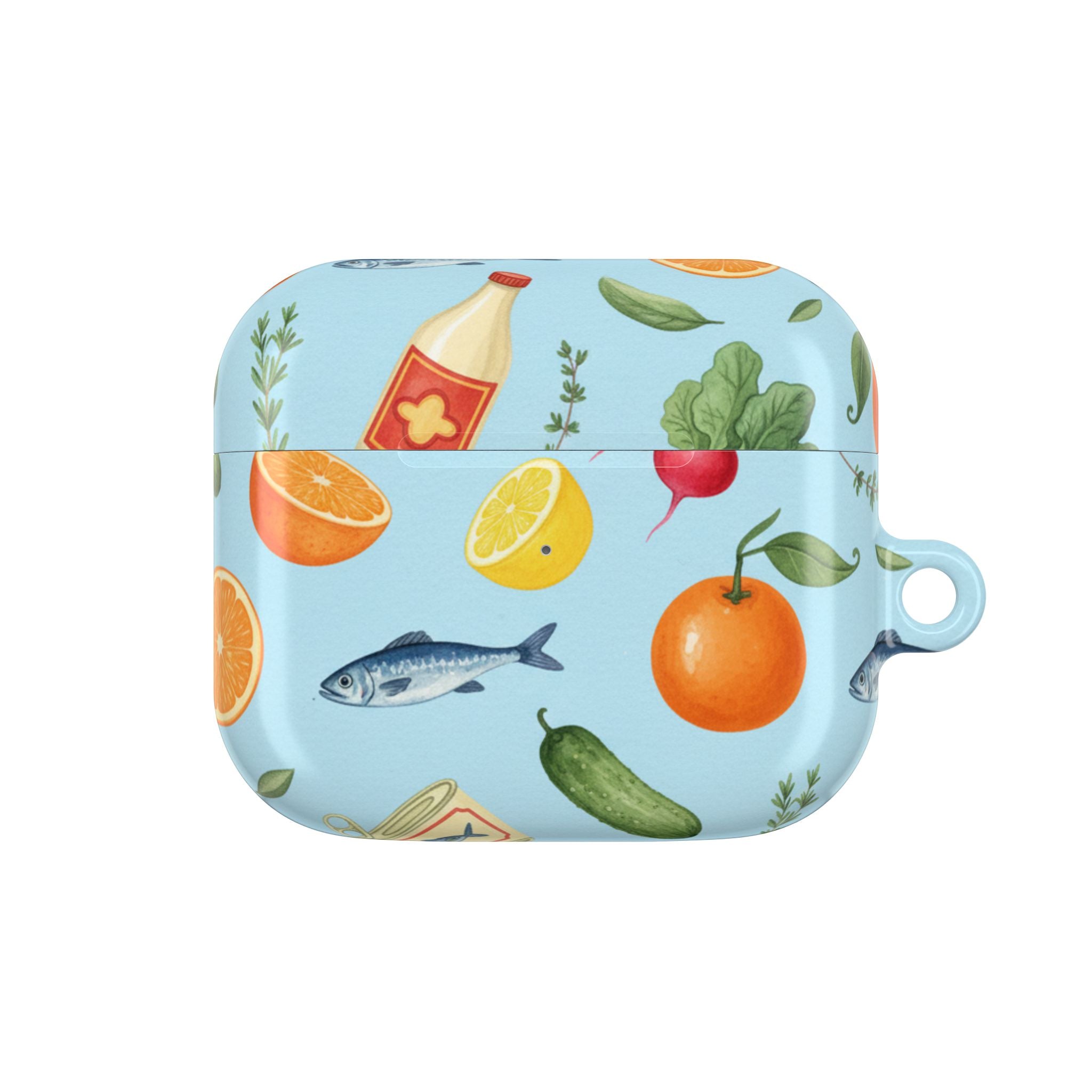 Whimsical Grocery | MagSafe® tough case for AirPods® Stylish Tech Protection