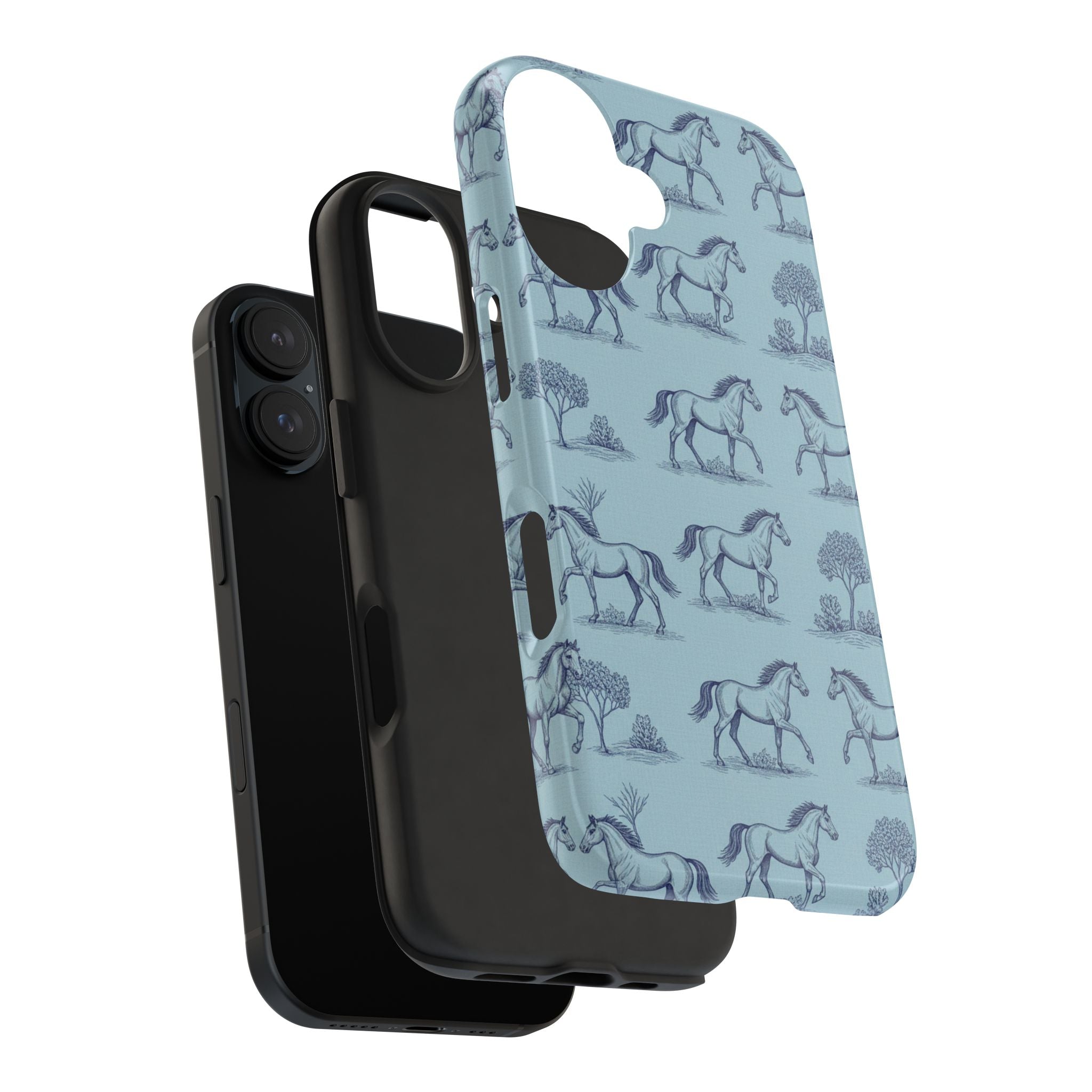 Equestrian Toile | MagSafe® tough case for iPhone®