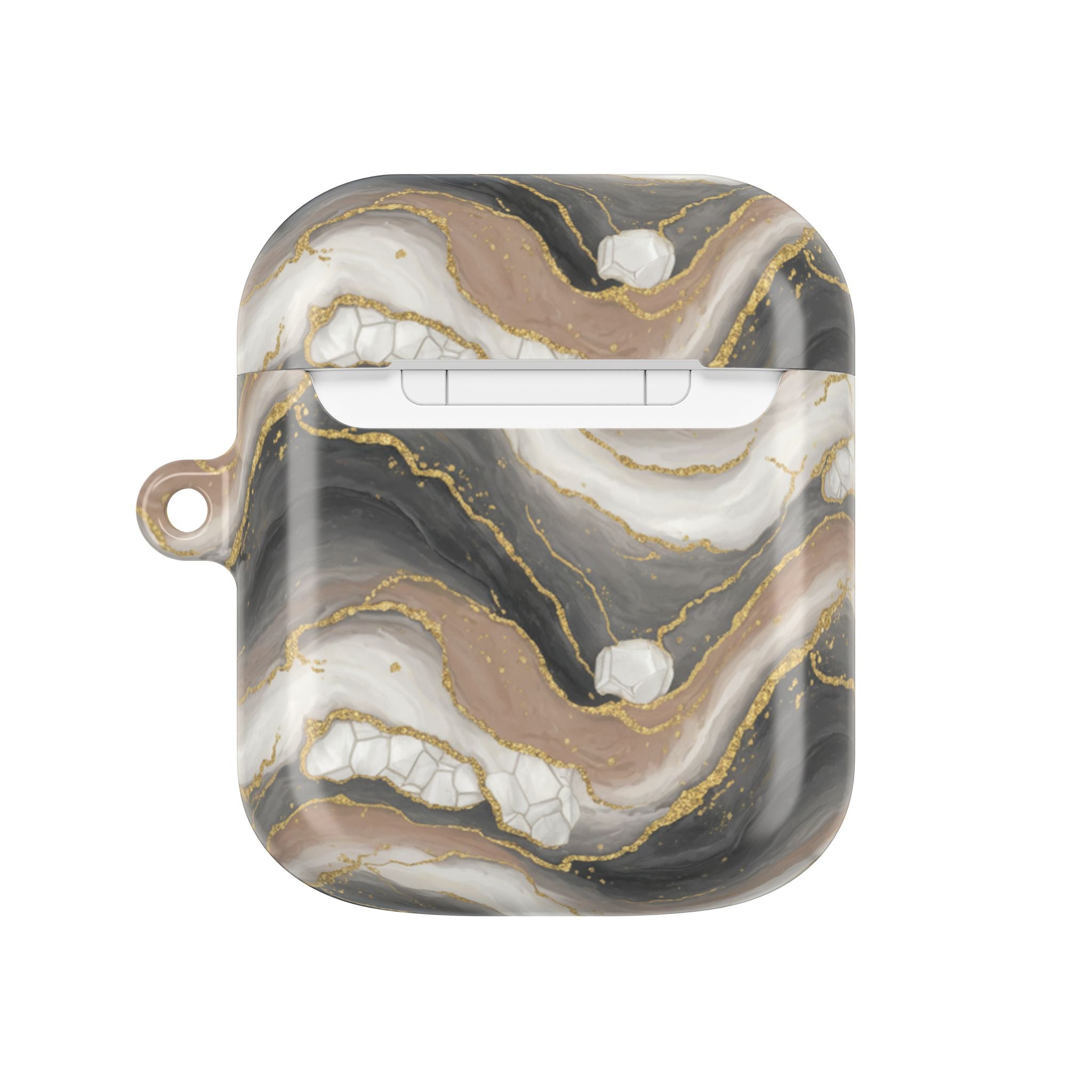 Marble Geode | MagSafe® tough case for AirPods® Stylish Tech Protection