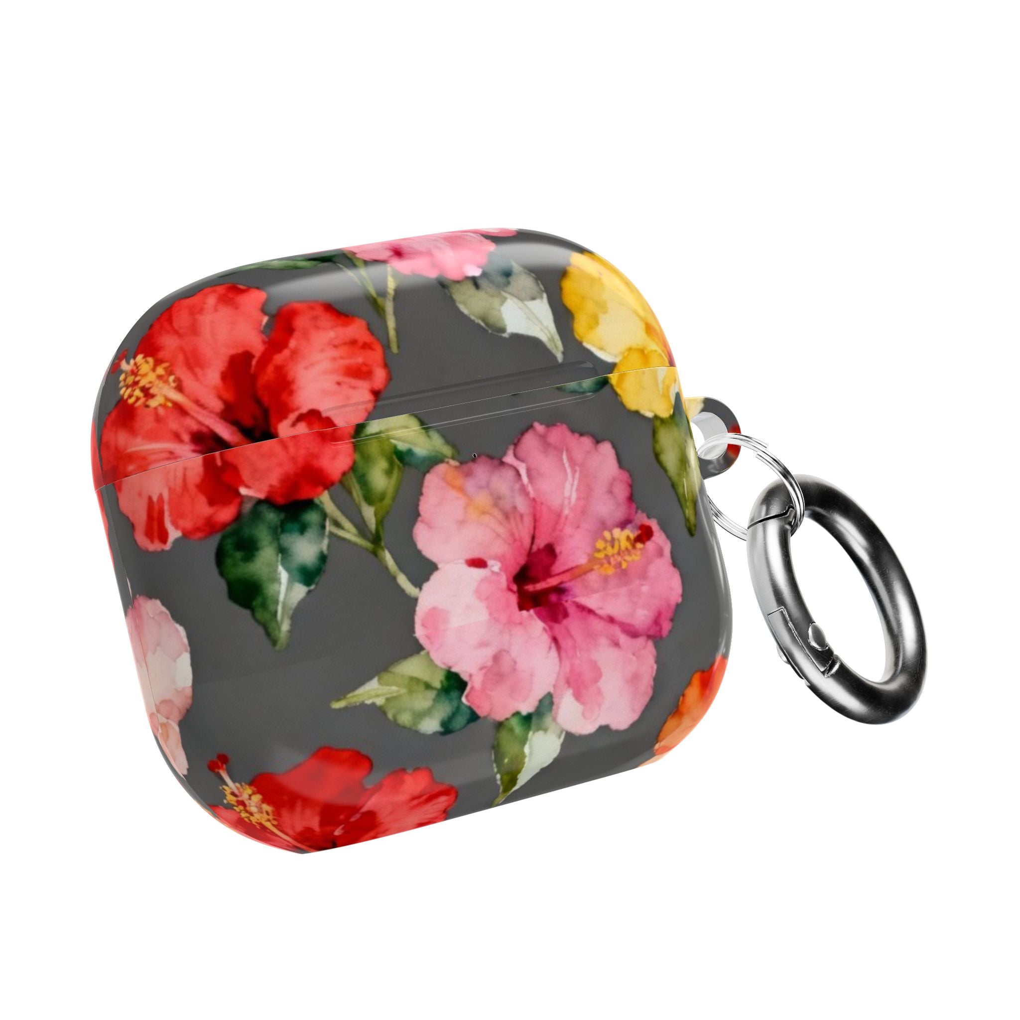 Hibiscus | MagSafe® tough case for AirPods® Stylish Tech Protection