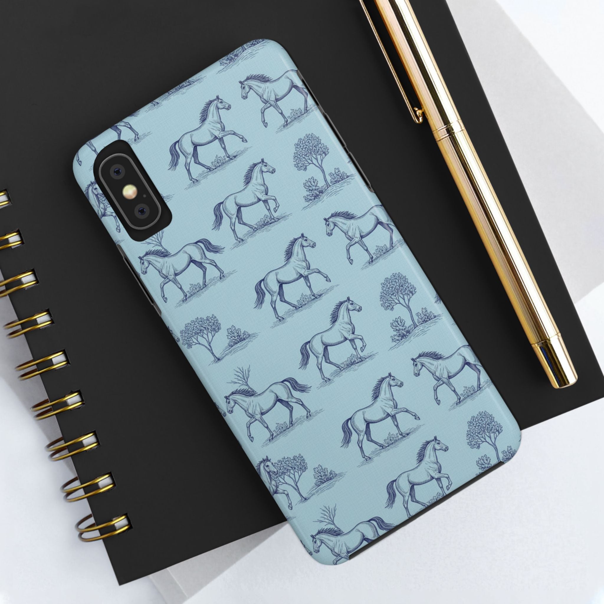 Equestrian Toile | MagSafe® tough case for iPhone®