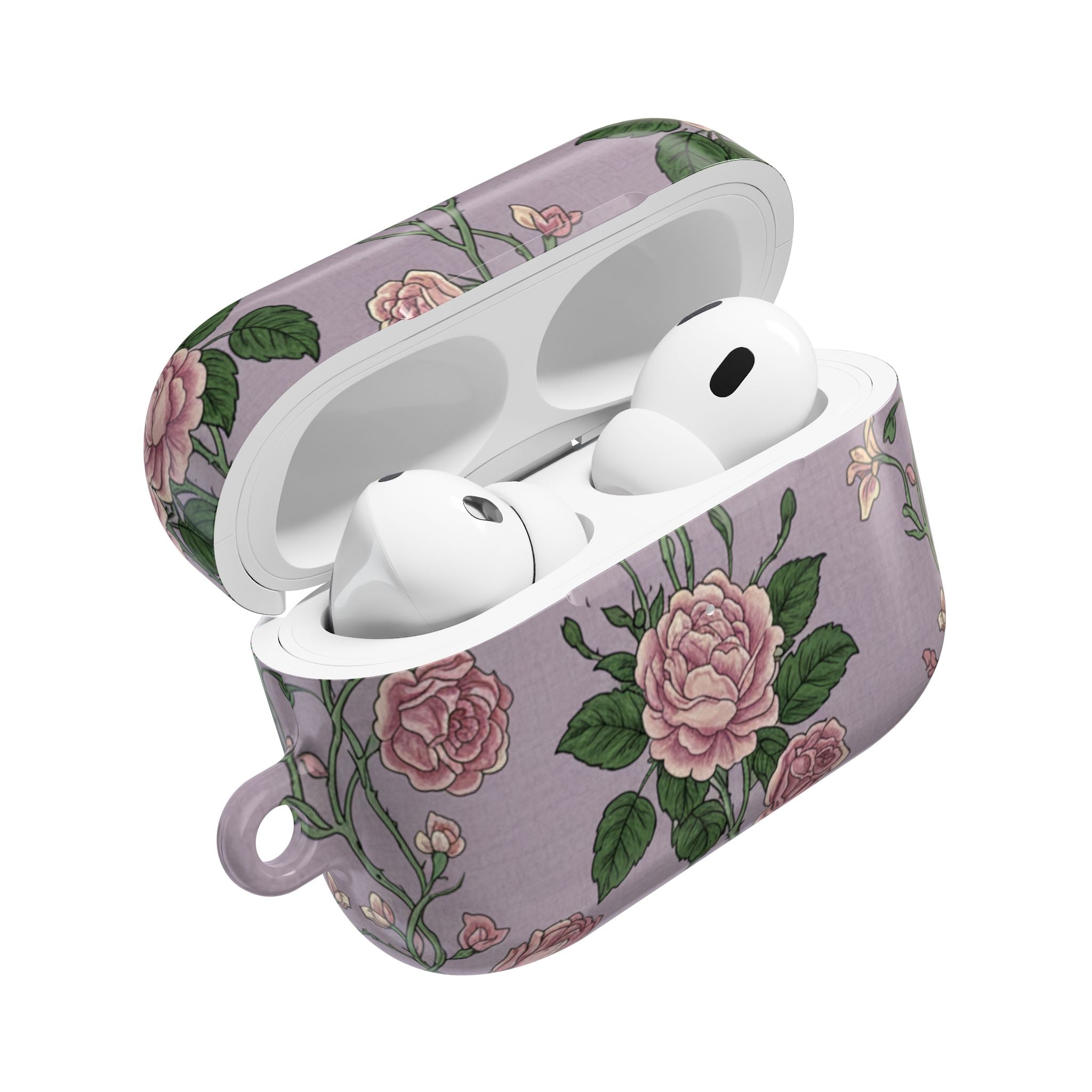 Climbing Roses | MagSafe® tough case for AirPods® Stylish Tech Protection