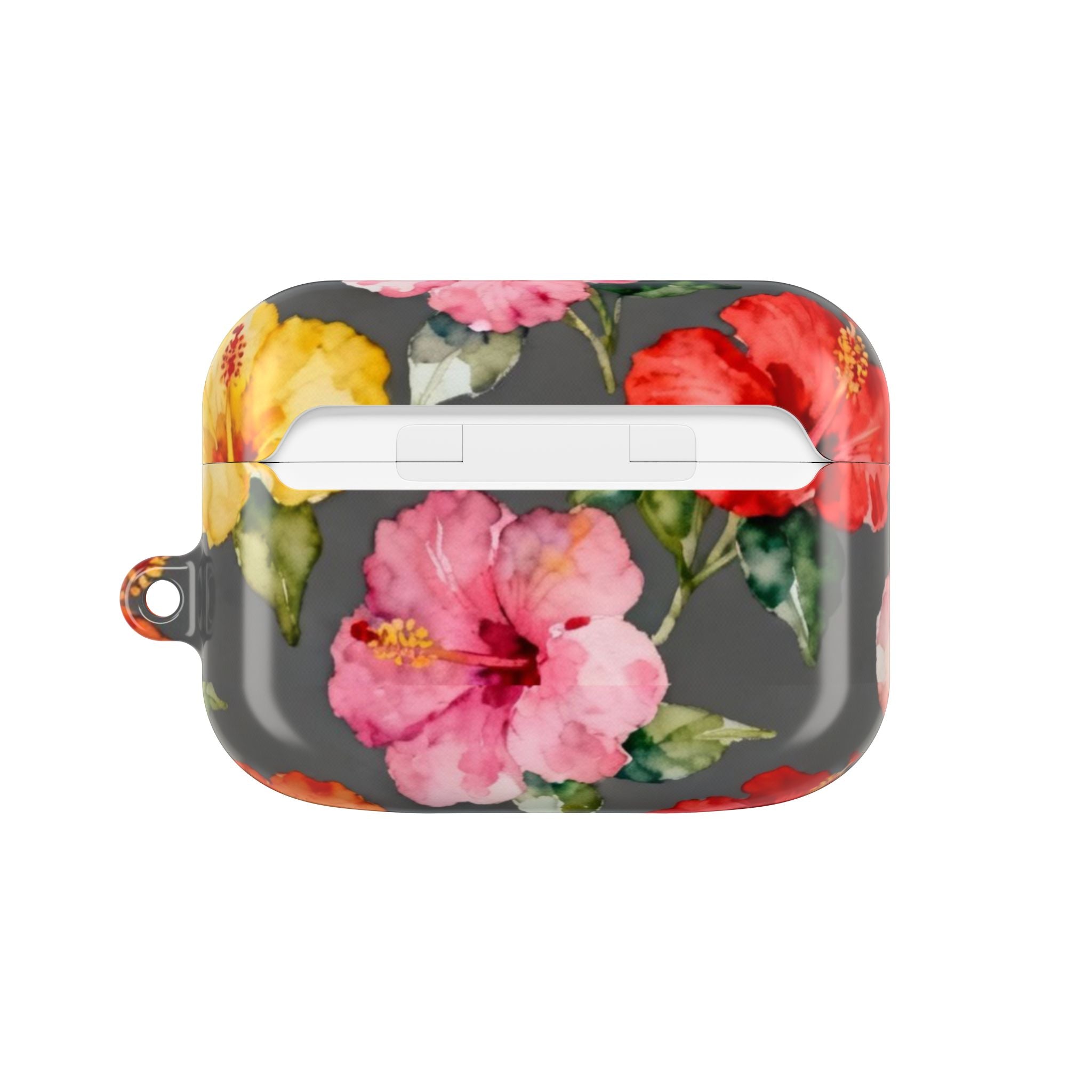 Hibiscus | MagSafe® tough case for AirPods® Stylish Tech Protection