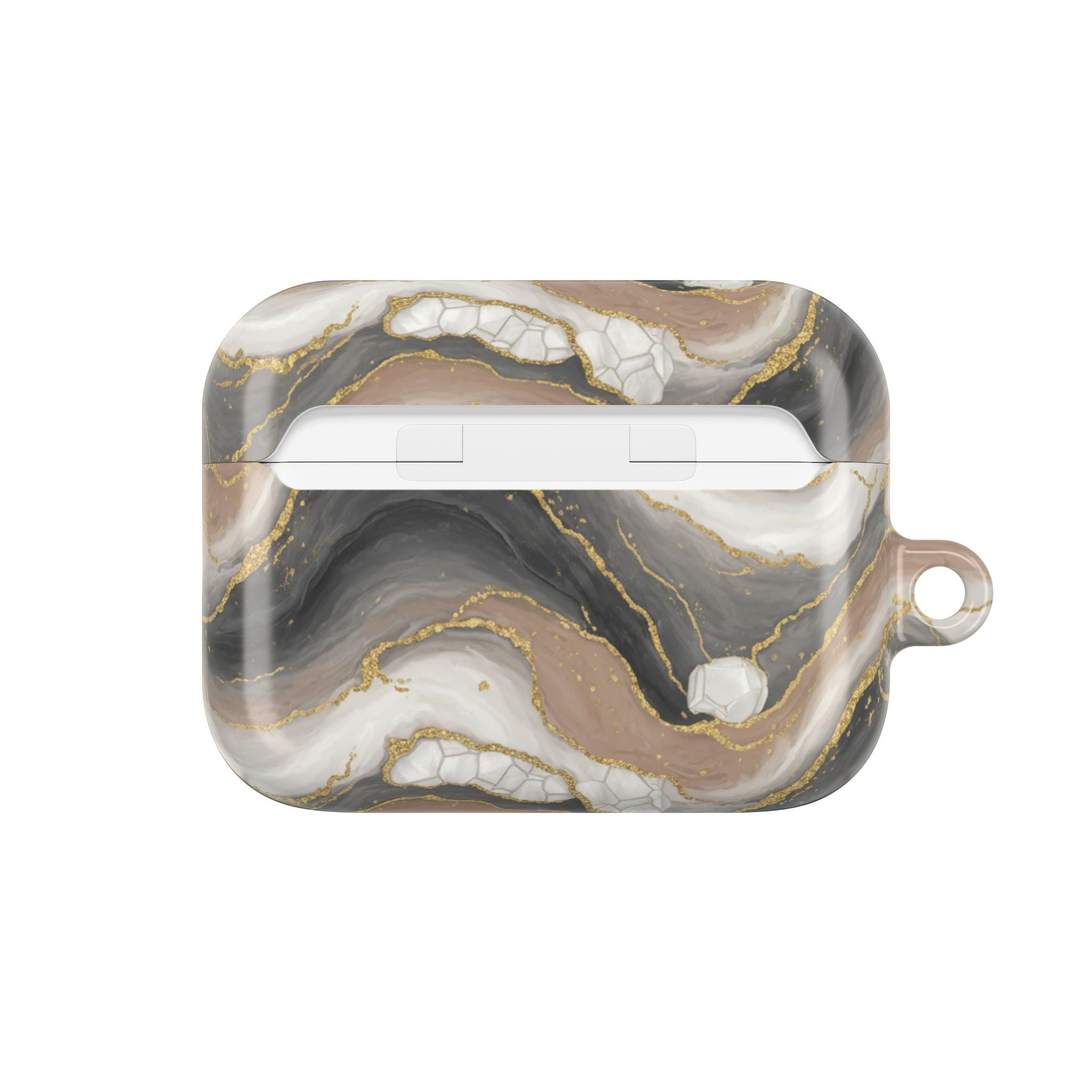 Marble Geode | MagSafe® tough case for AirPods® Stylish Tech Protection