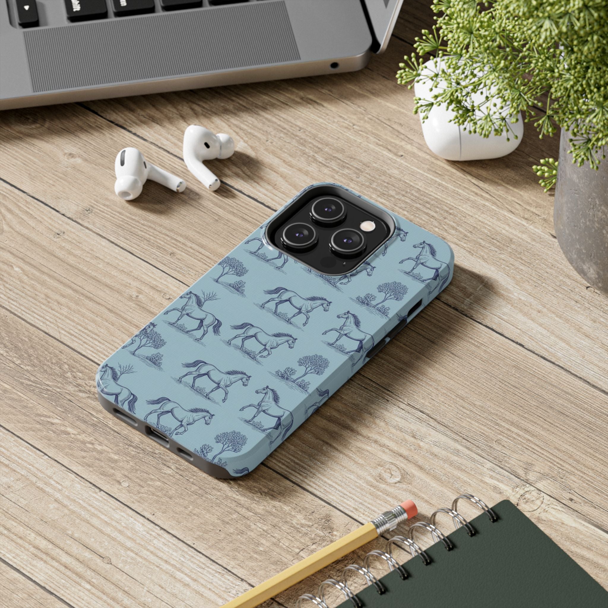 Equestrian Toile | MagSafe® tough case for iPhone®