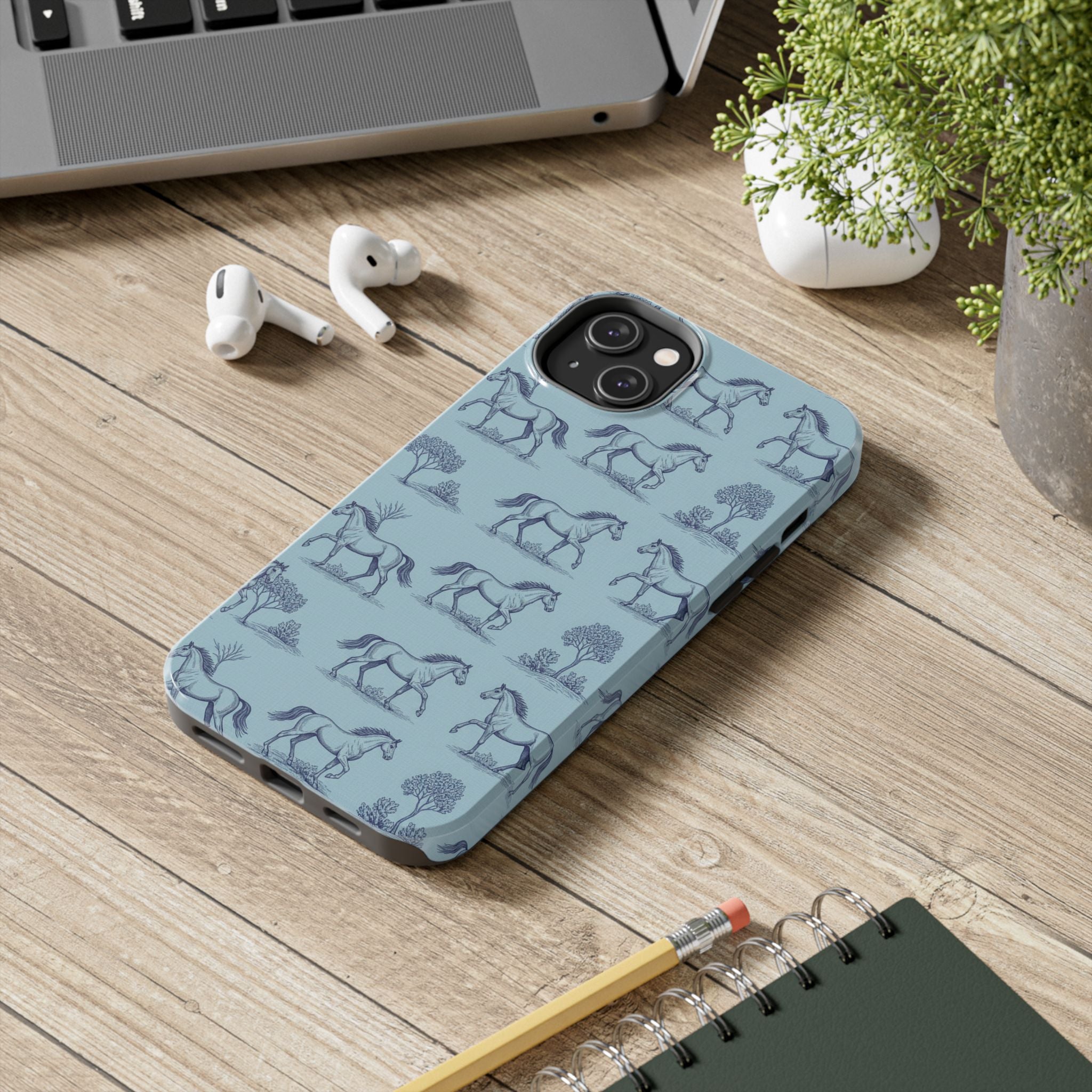 Equestrian Toile | MagSafe® tough case for iPhone®