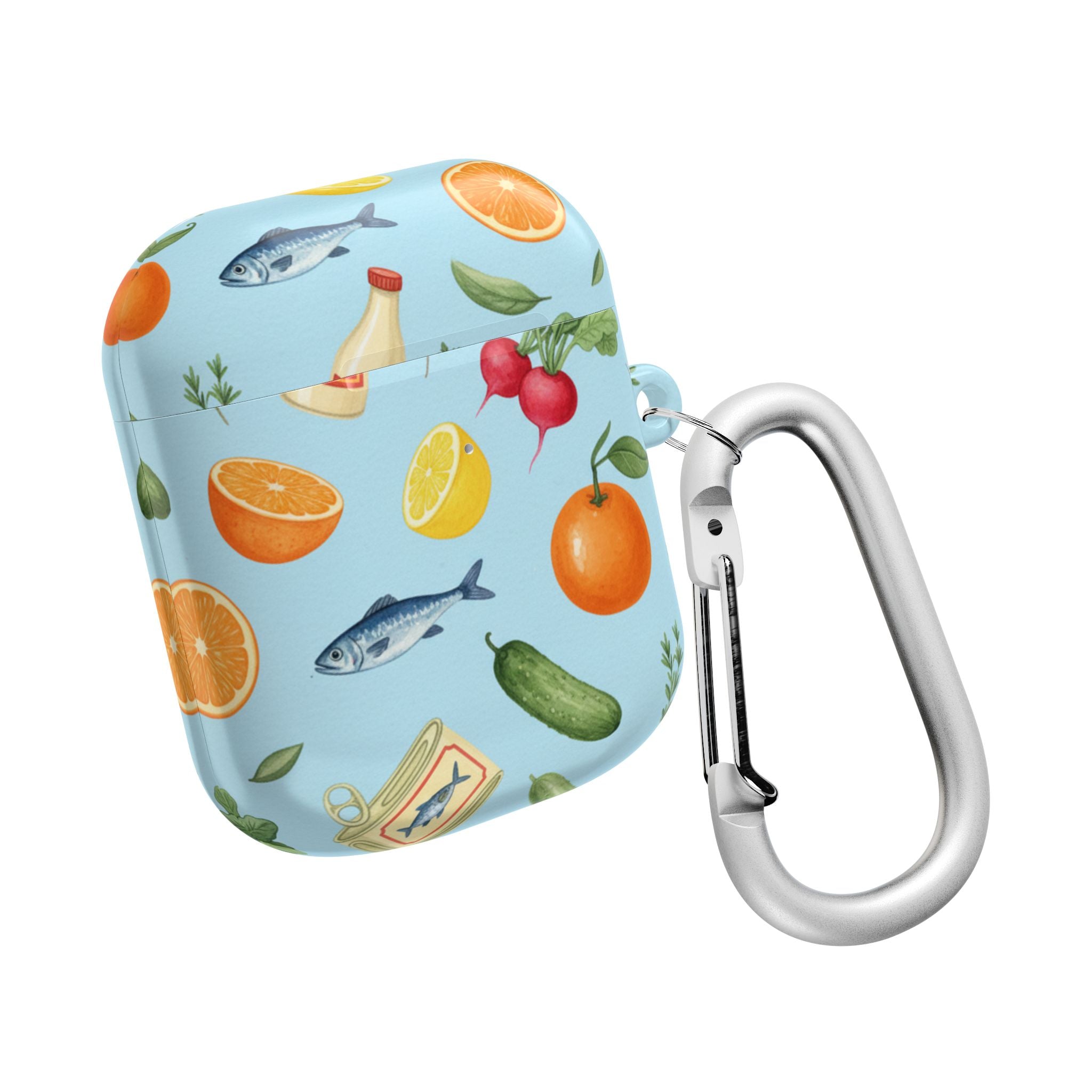 Whimsical Grocery | MagSafe® tough case for AirPods® Stylish Tech Protection