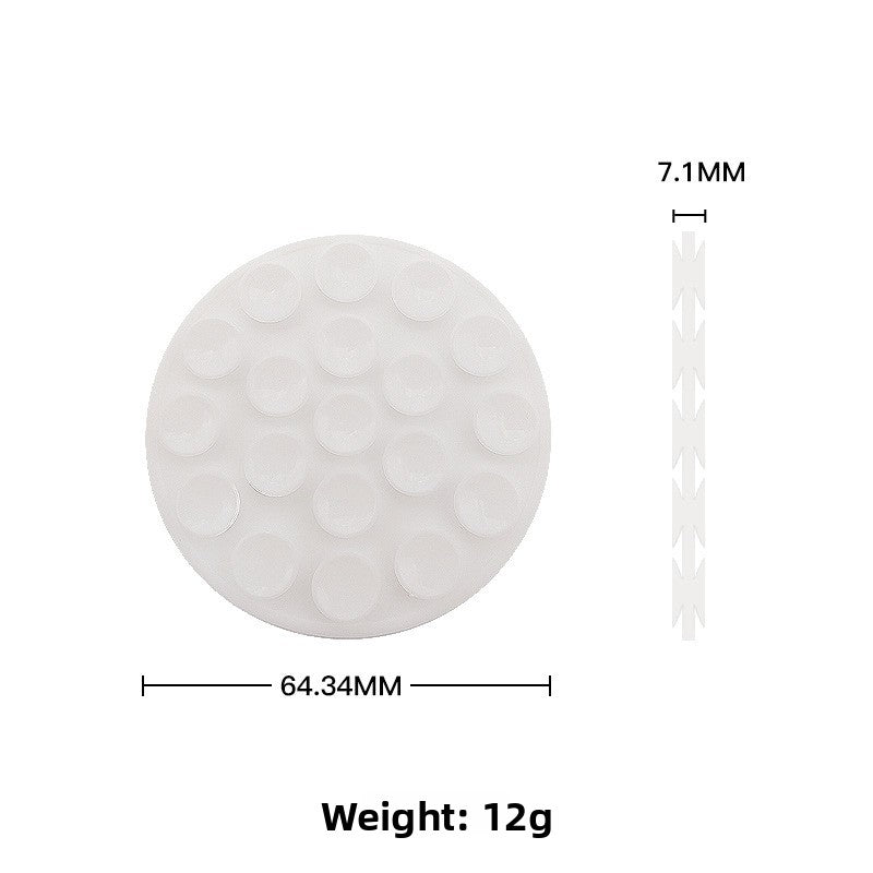 Double-Sided Silicone Suction Cups