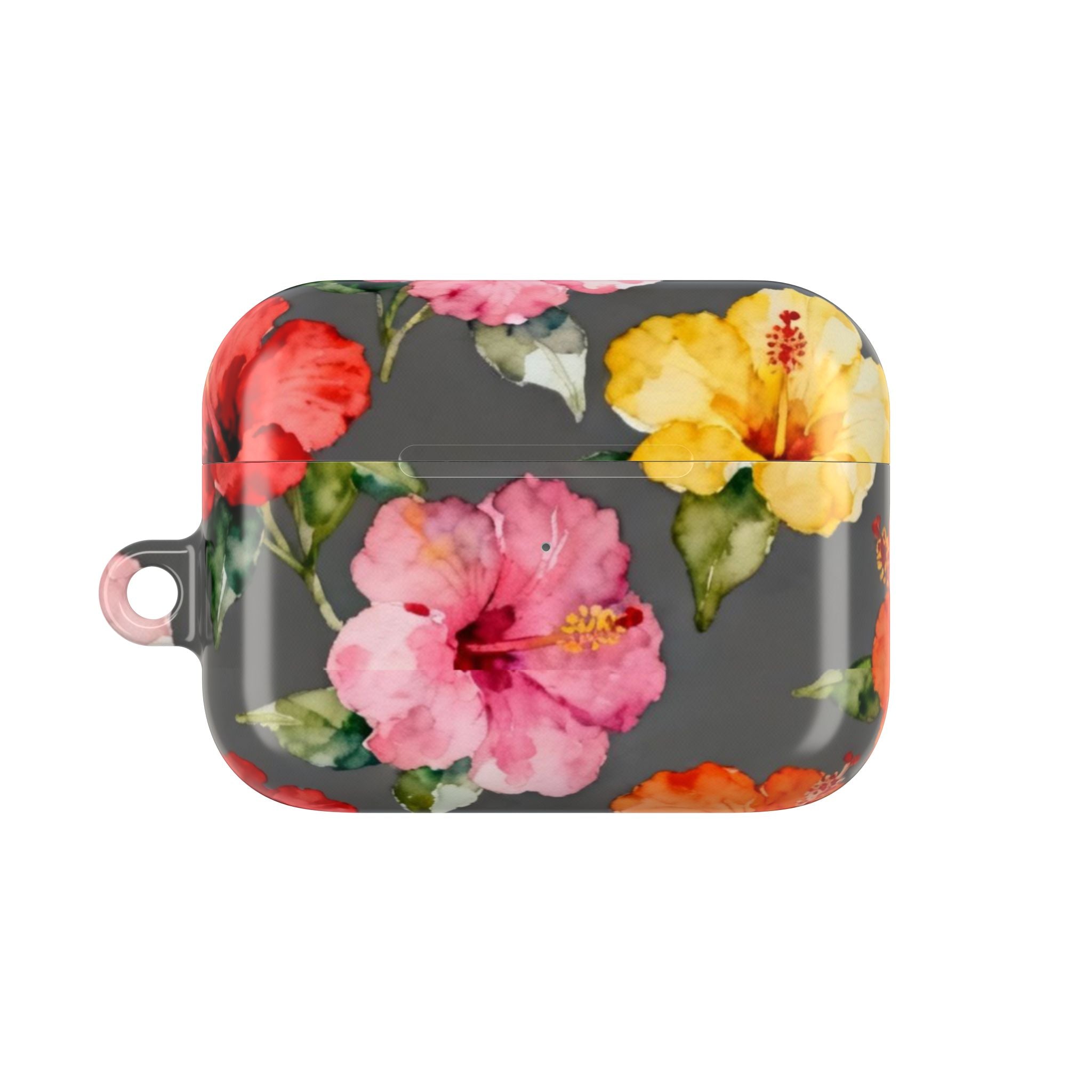 Hibiscus | MagSafe® tough case for AirPods® Stylish Tech Protection