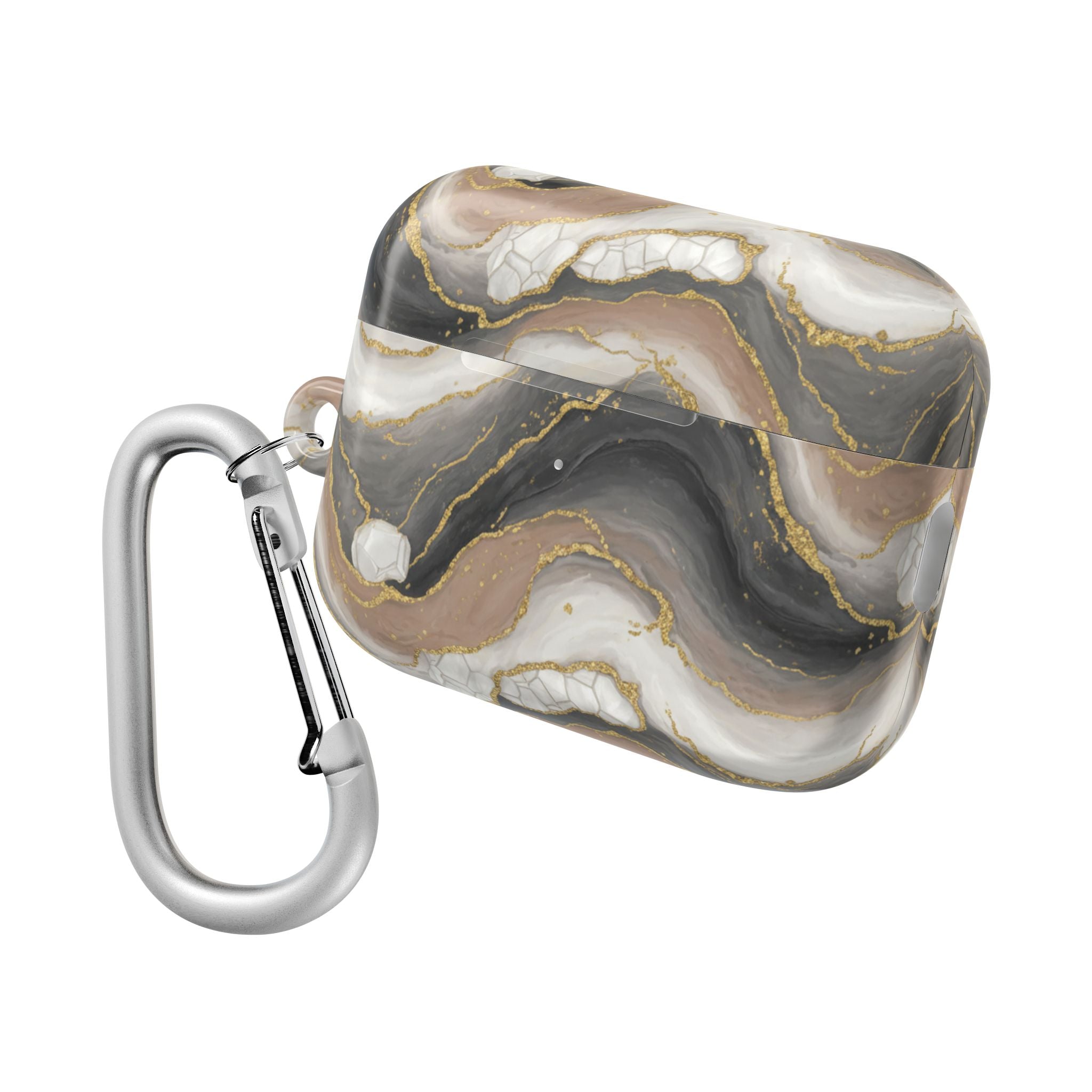 Marble Geode | MagSafe® tough case for AirPods® Stylish Tech Protection