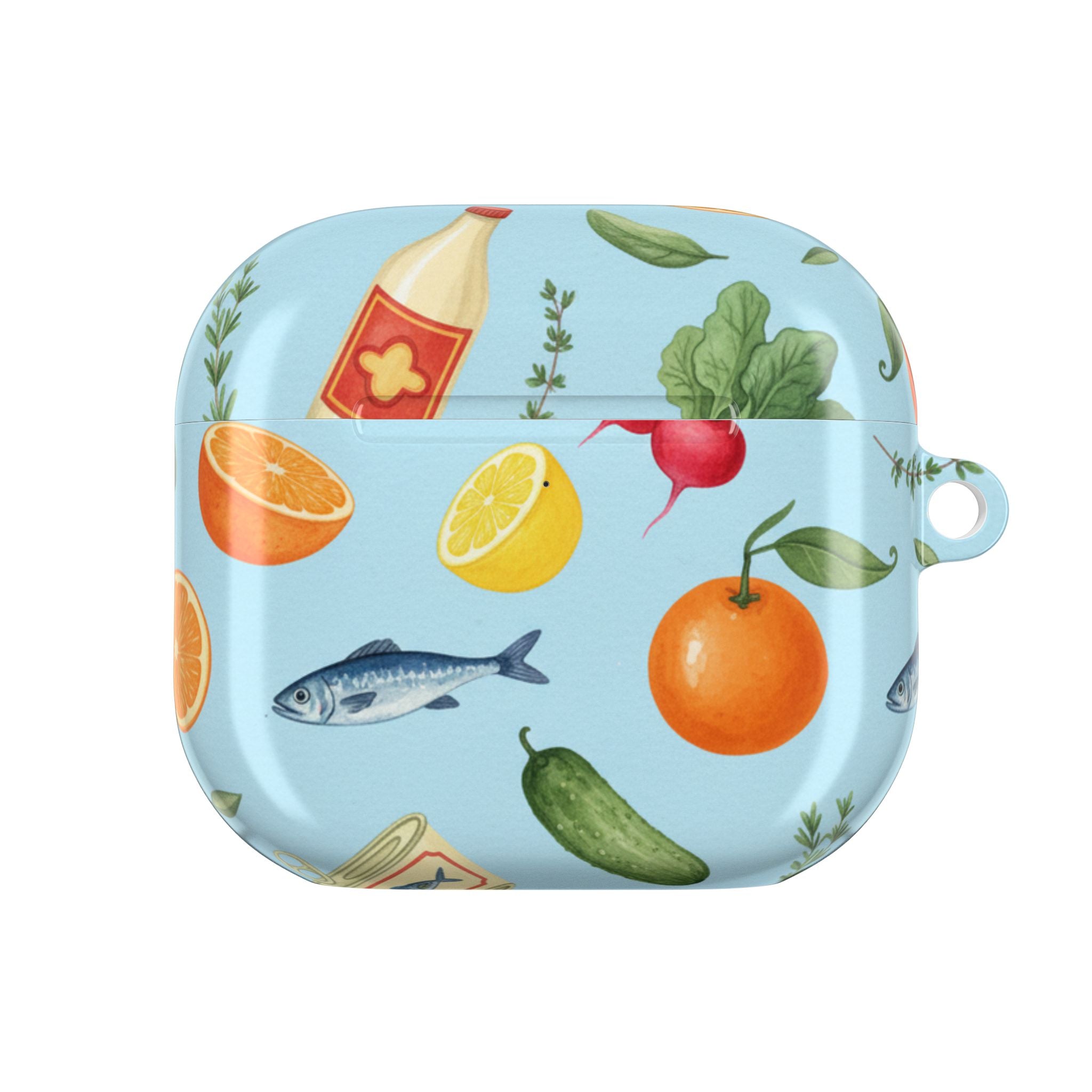 Whimsical Grocery | MagSafe® tough case for AirPods® Stylish Tech Protection
