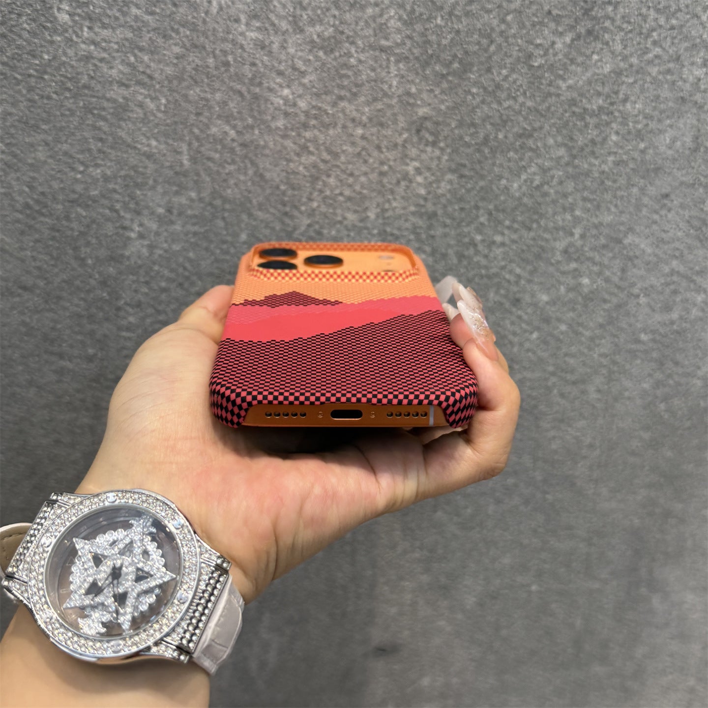 Polycarbonate Leather | MagSafe® tough case for iPhone® 17