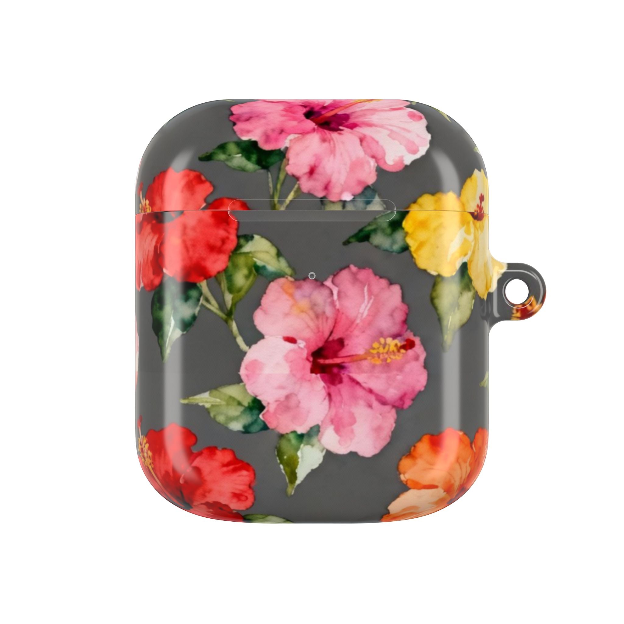 Hibiscus | MagSafe® tough case for AirPods® Stylish Tech Protection
