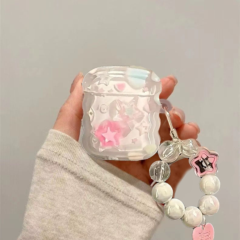 Three-Dimensional Star-Shaped | tough Case for AirPods® Stylish Tech Protection