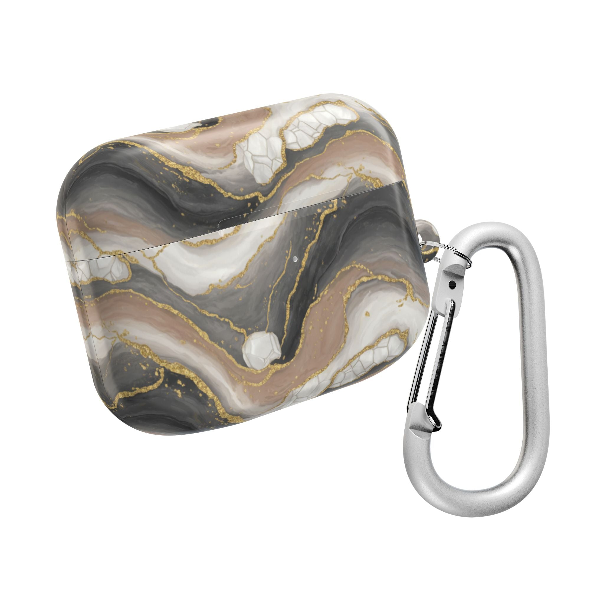 Marble Geode | MagSafe® tough case for AirPods® Stylish Tech Protection
