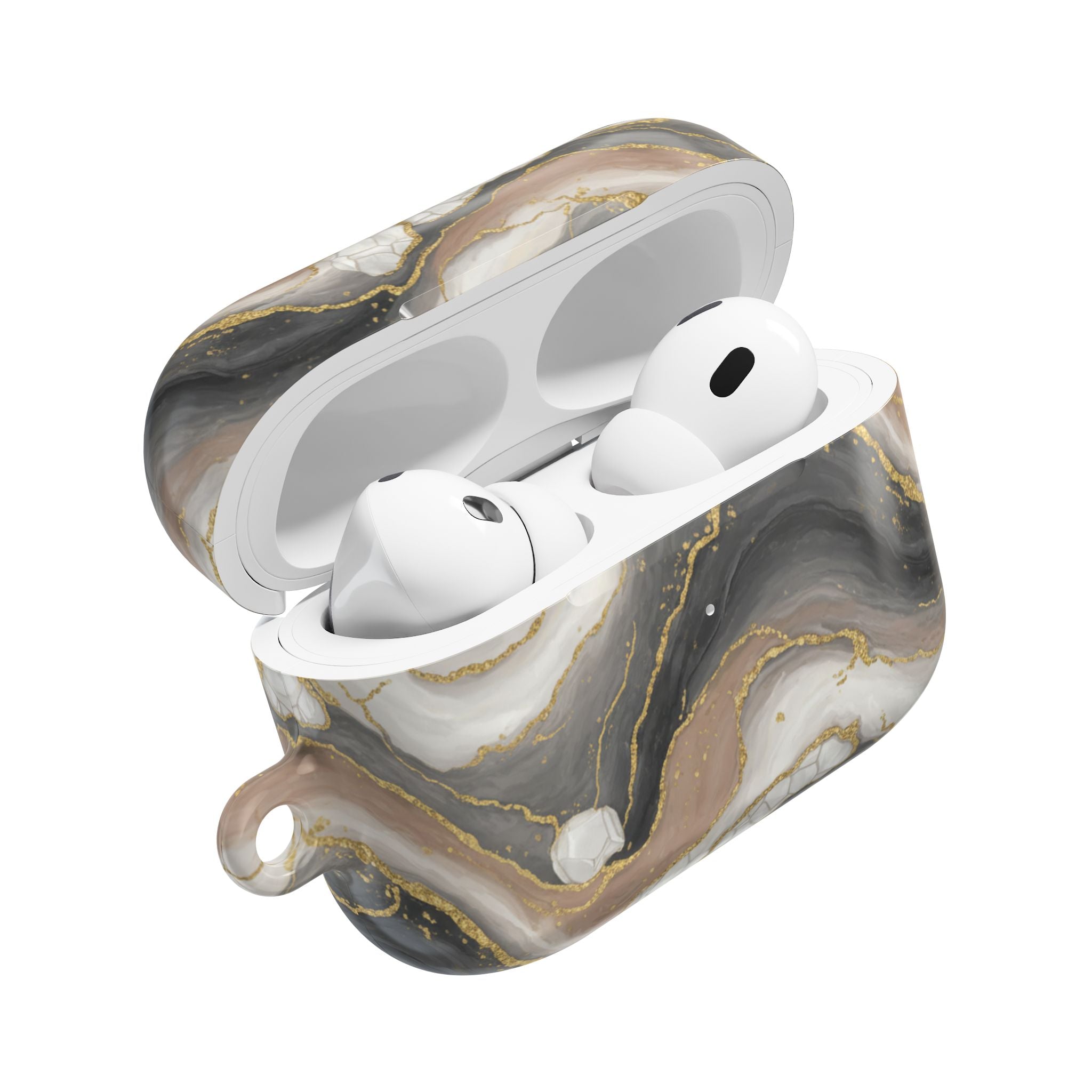 Marble Geode | MagSafe® tough case for AirPods® Stylish Tech Protection
