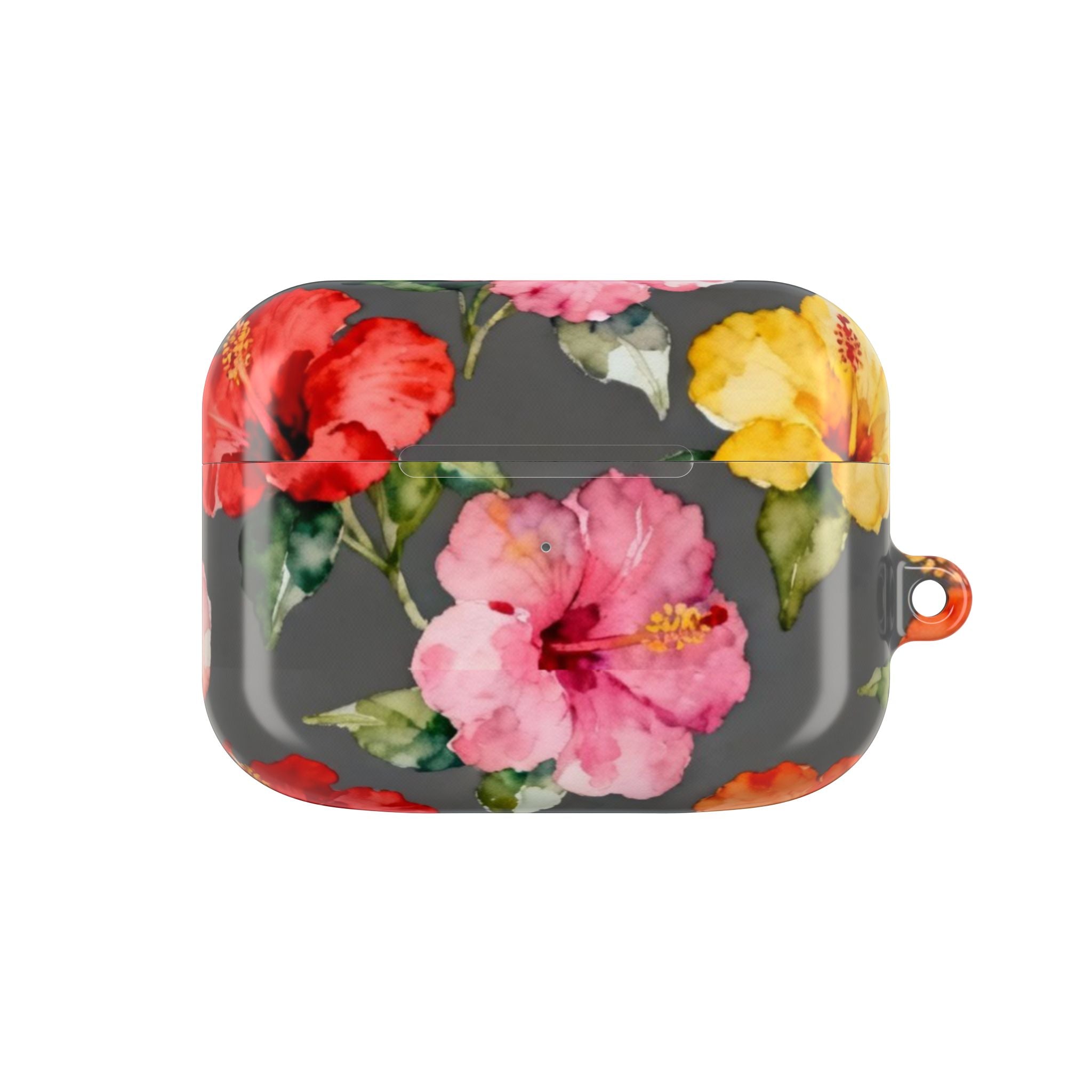 Hibiscus | MagSafe® tough case for AirPods® Stylish Tech Protection