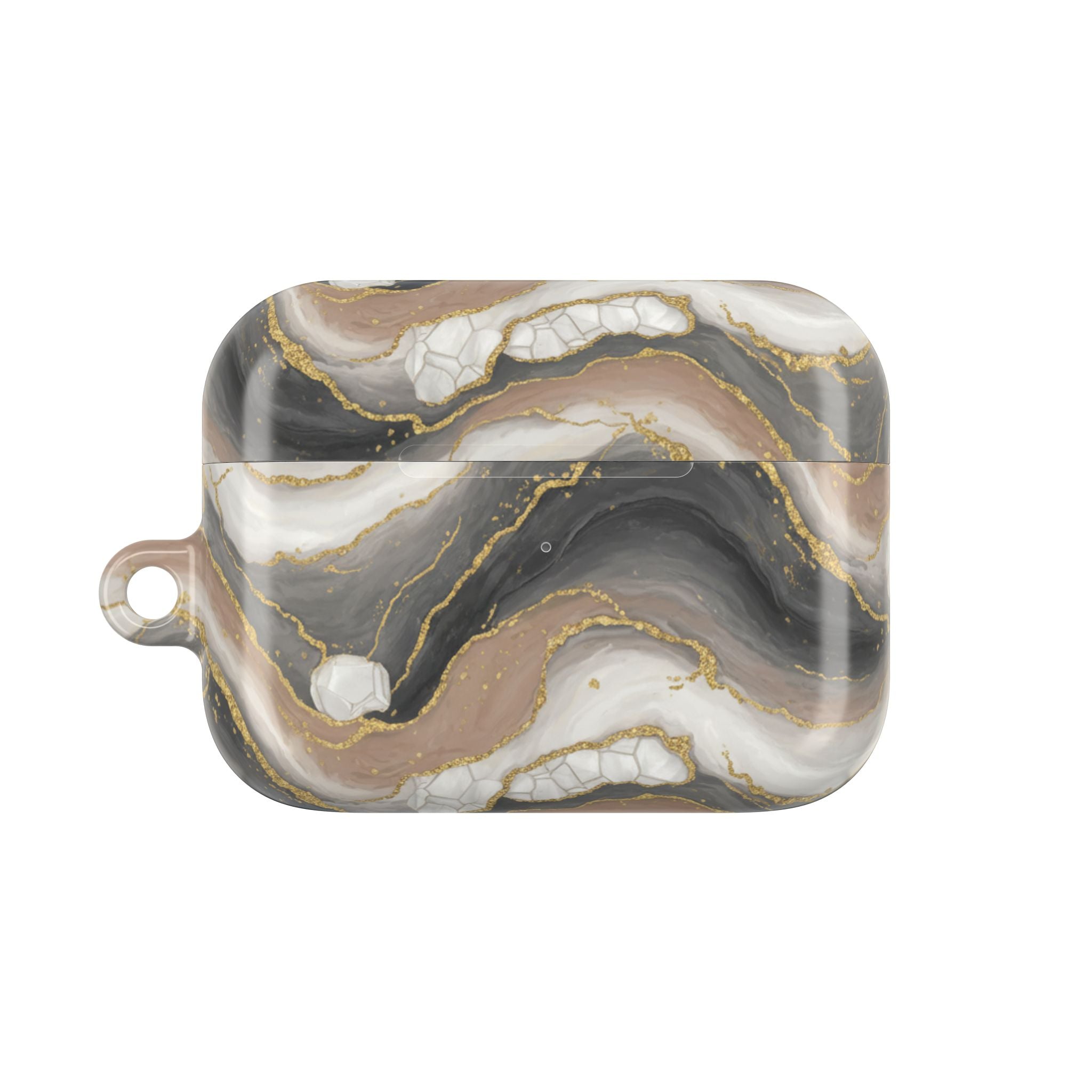 Marble Geode | MagSafe® tough case for AirPods® Stylish Tech Protection