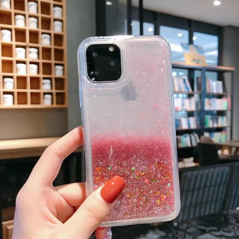 Love Quicksand Glitter | Phone Case