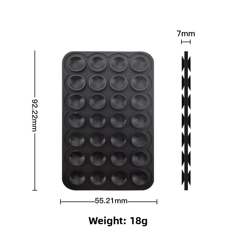 Double-Sided Silicone Suction Cups