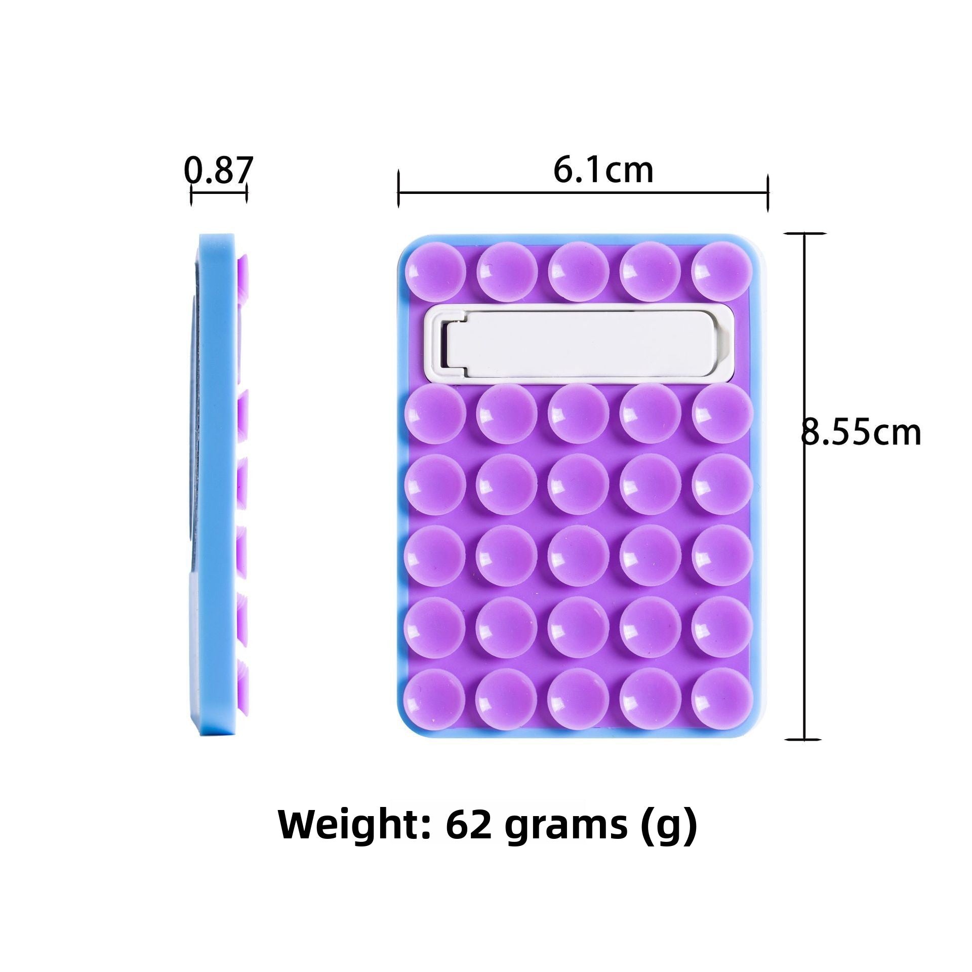 Double-Sided Silicone Suction Cups