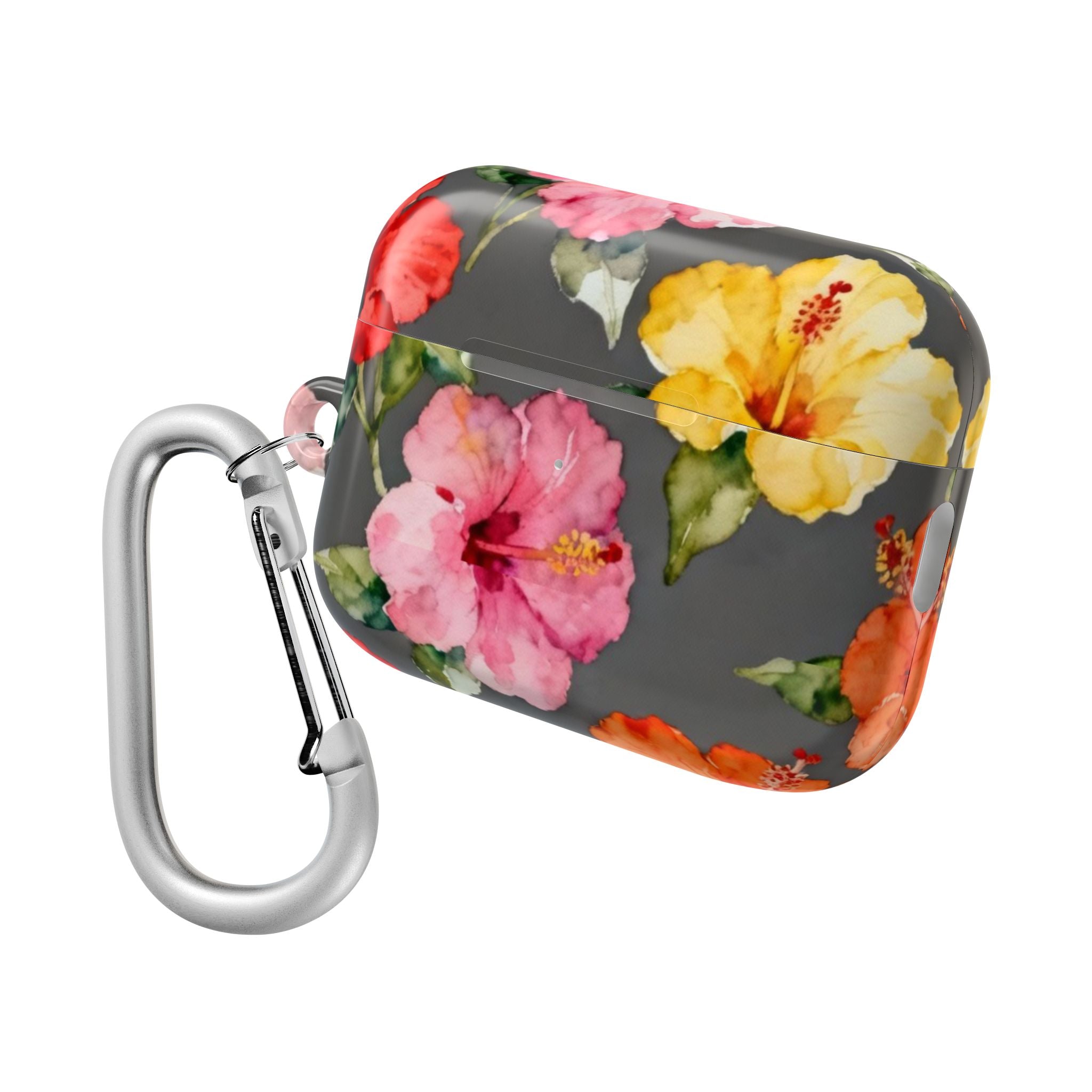 Hibiscus | MagSafe® tough case for AirPods® Stylish Tech Protection