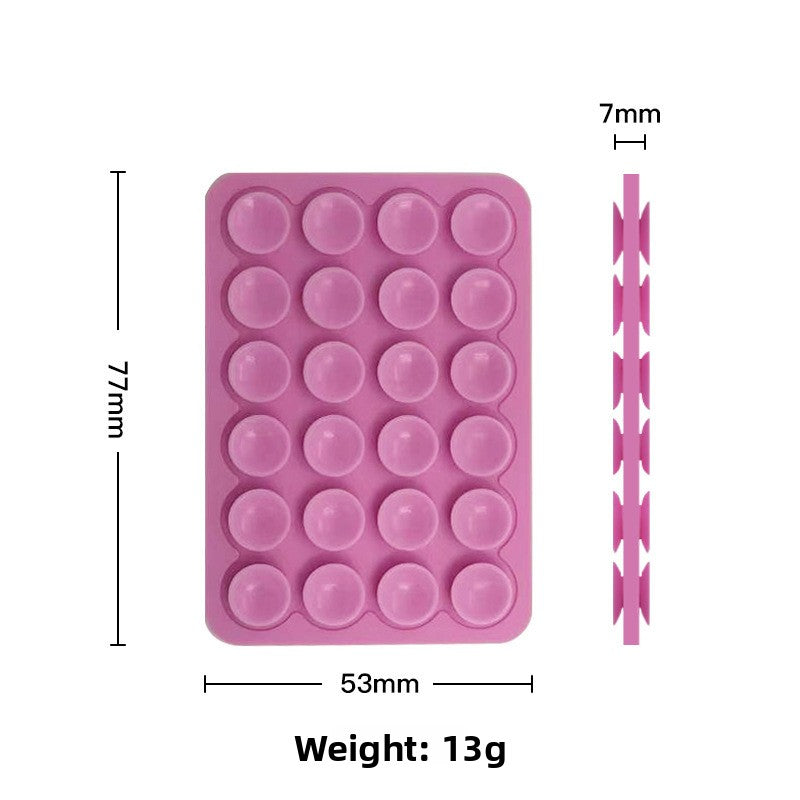 Double-Sided Silicone Suction Cups
