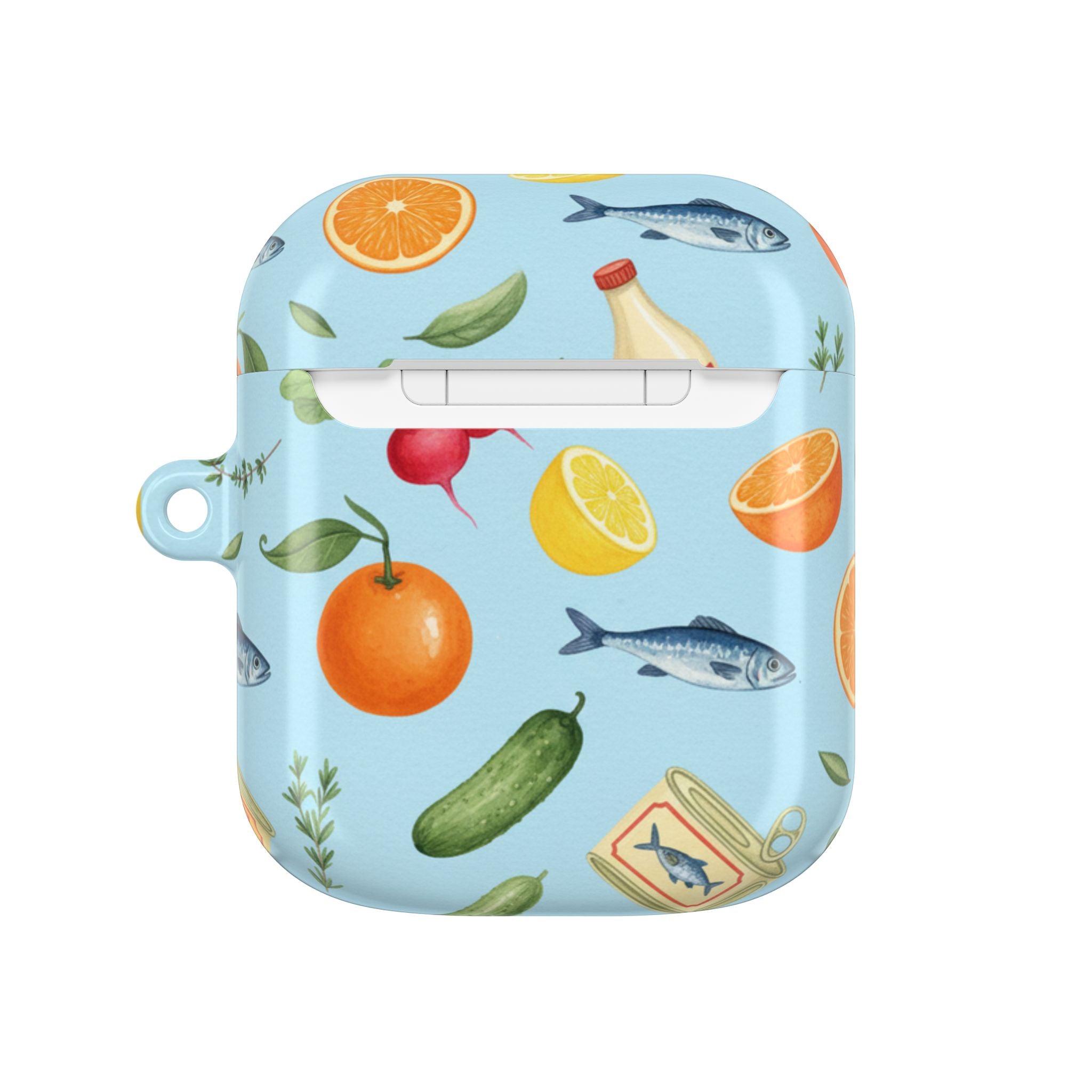 Whimsical Grocery | MagSafe® tough case for AirPods® Stylish Tech Protection