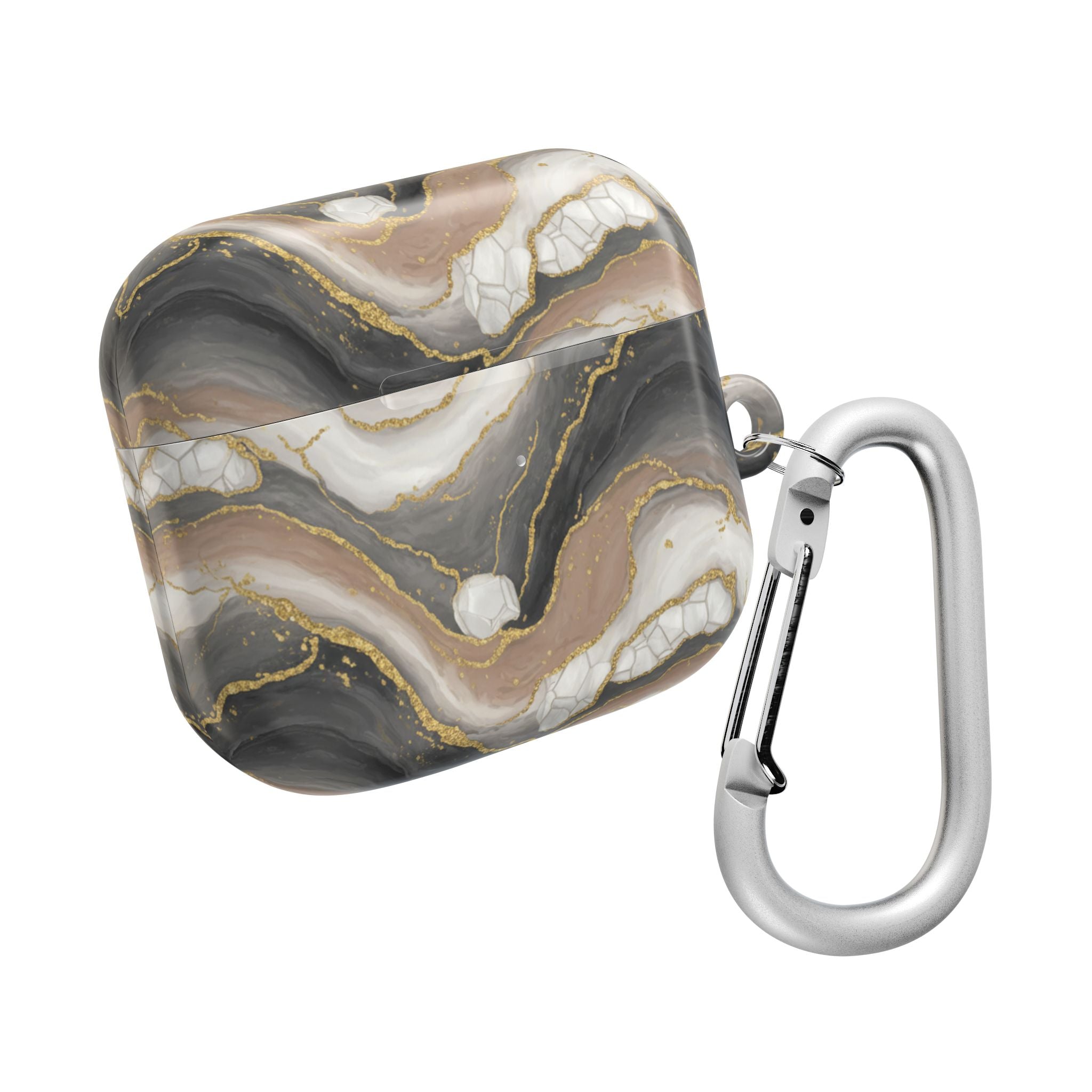 Marble Geode | MagSafe® tough case for AirPods® Stylish Tech Protection