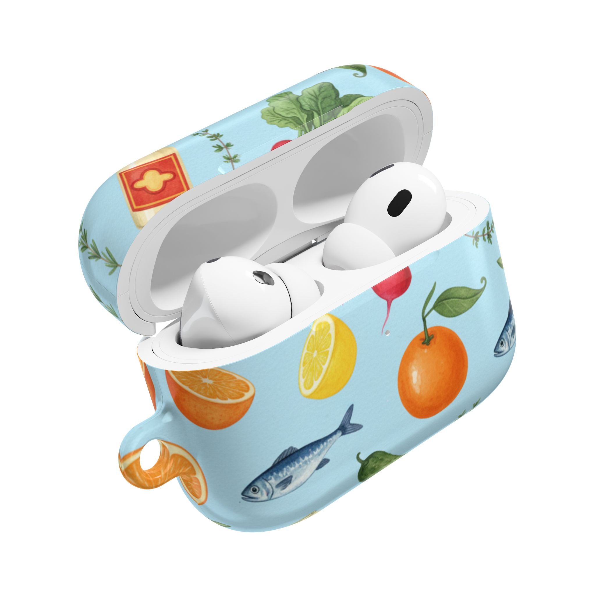 Whimsical Grocery | MagSafe® tough case for AirPods® Stylish Tech Protection