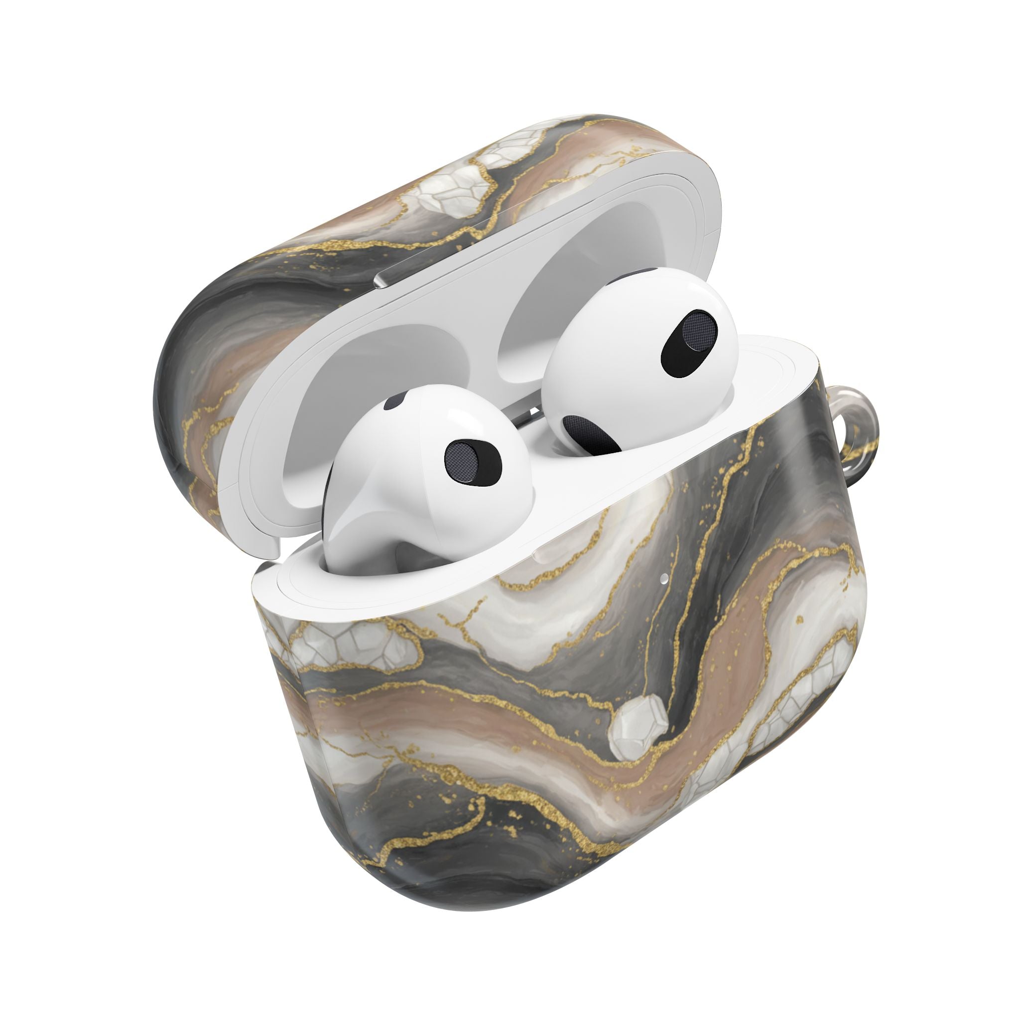 Marble Geode | MagSafe® tough case for AirPods® Stylish Tech Protection