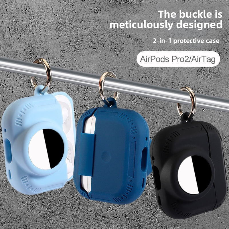 Universal Silicone AirTag Holder | MagSafe® Case for AirPods® Pro 2 Stylish Tech Protection