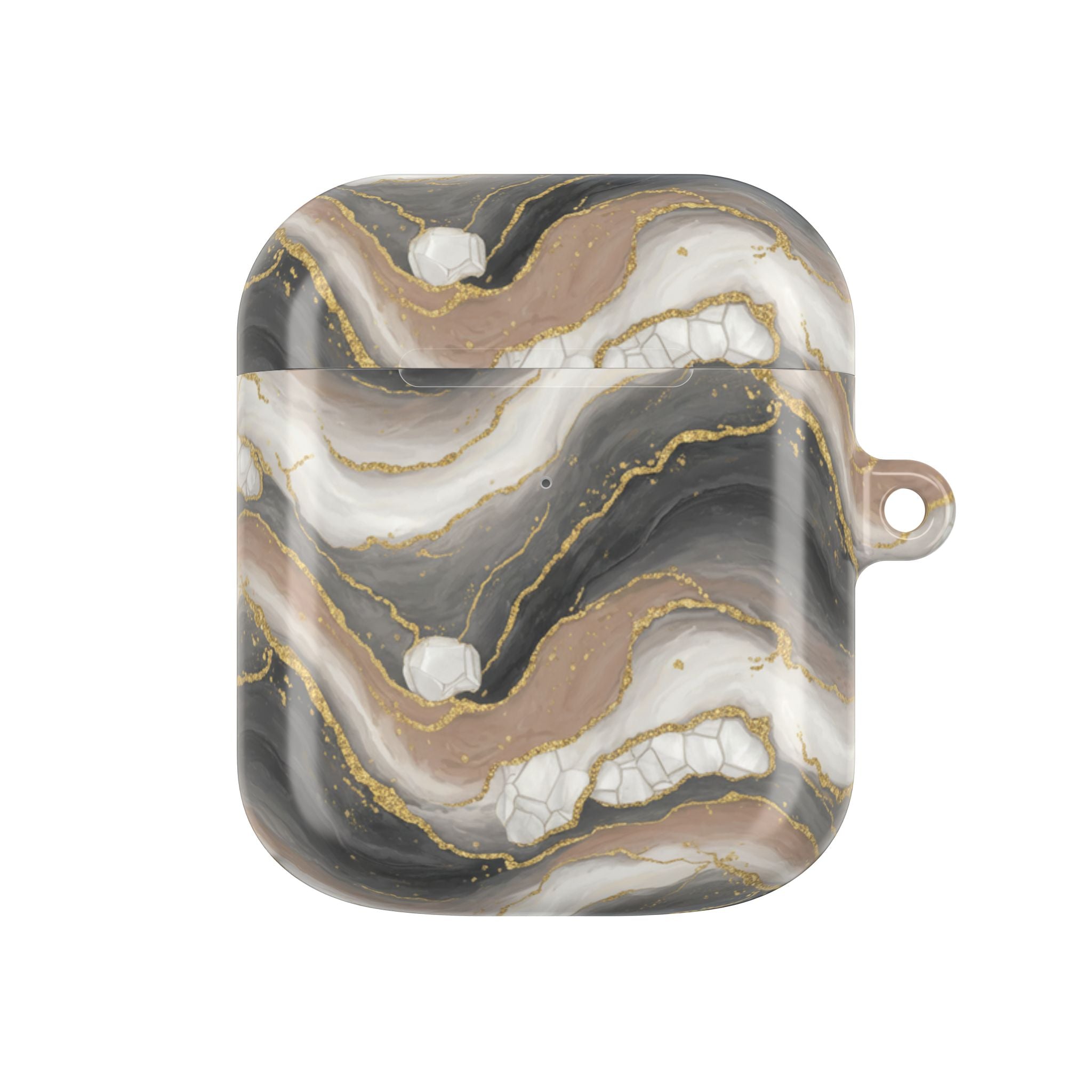 Marble Geode | MagSafe® tough case for AirPods® Stylish Tech Protection