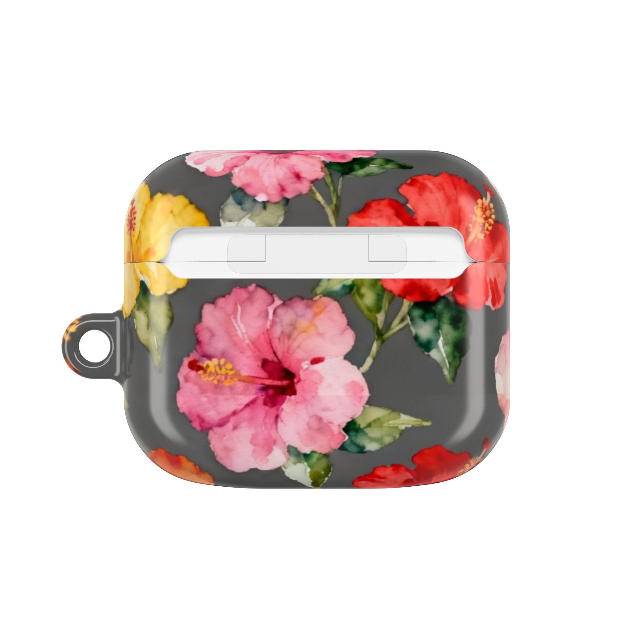 Hibiscus | MagSafe® tough case for AirPods® Stylish Tech Protection