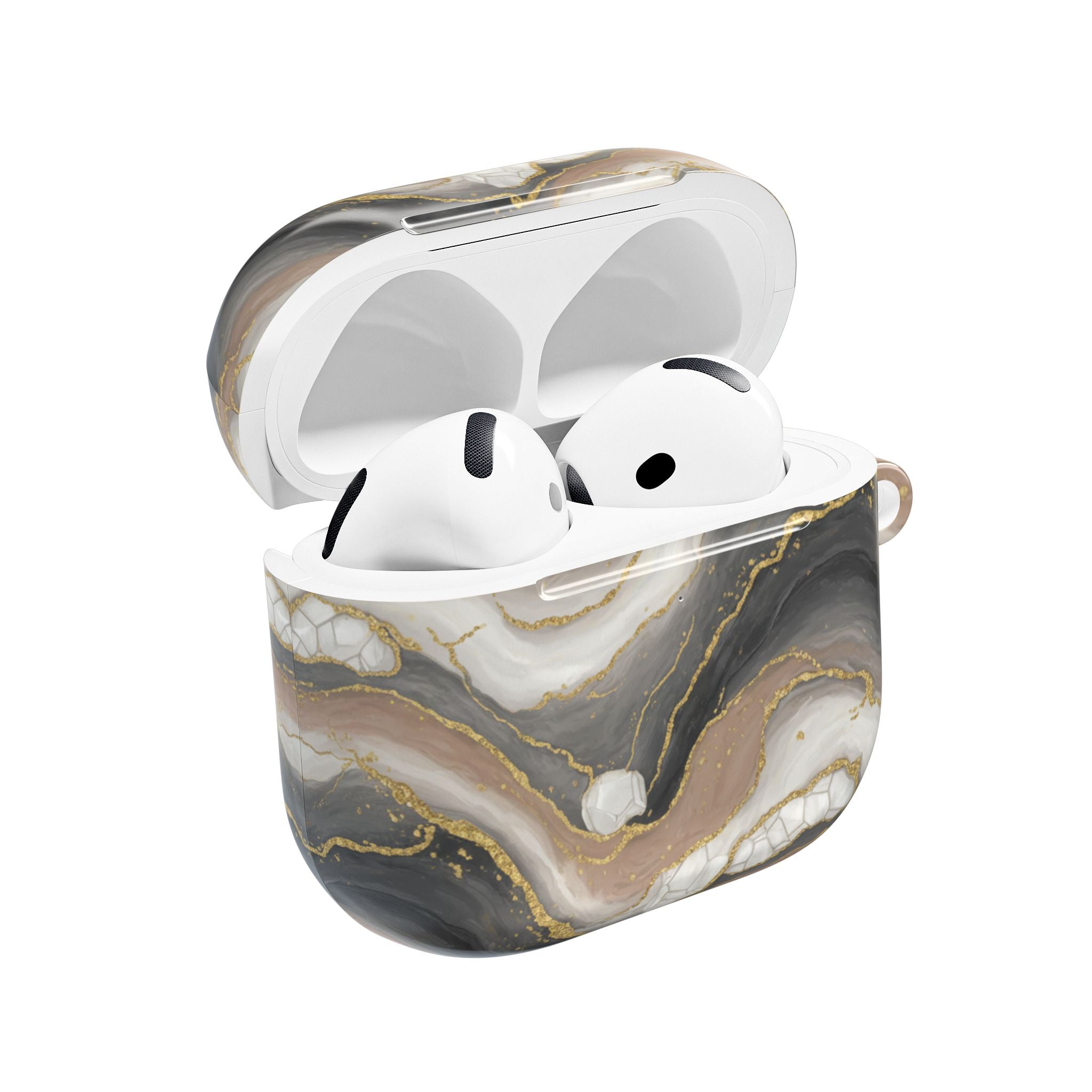 Marble Geode | MagSafe® tough case for AirPods® Stylish Tech Protection