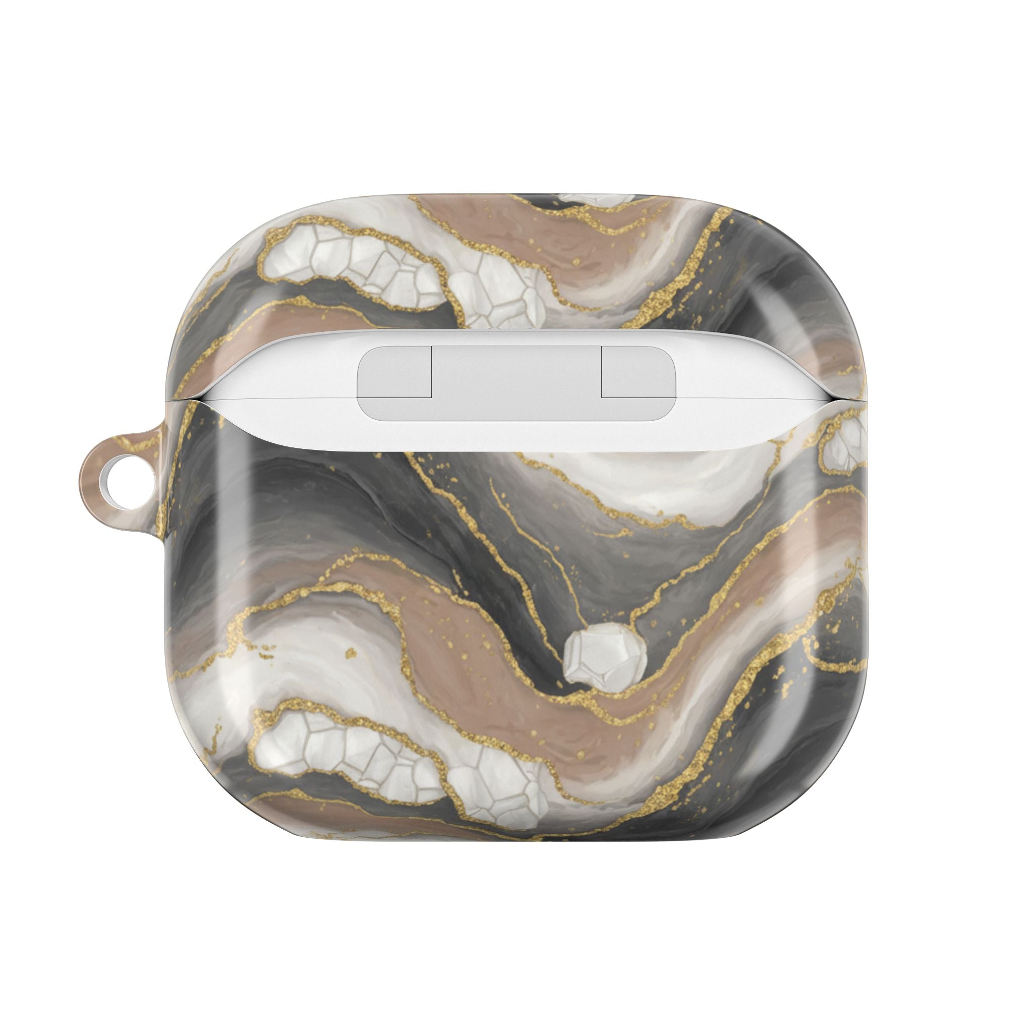 Marble Geode | MagSafe® tough case for AirPods® Stylish Tech Protection