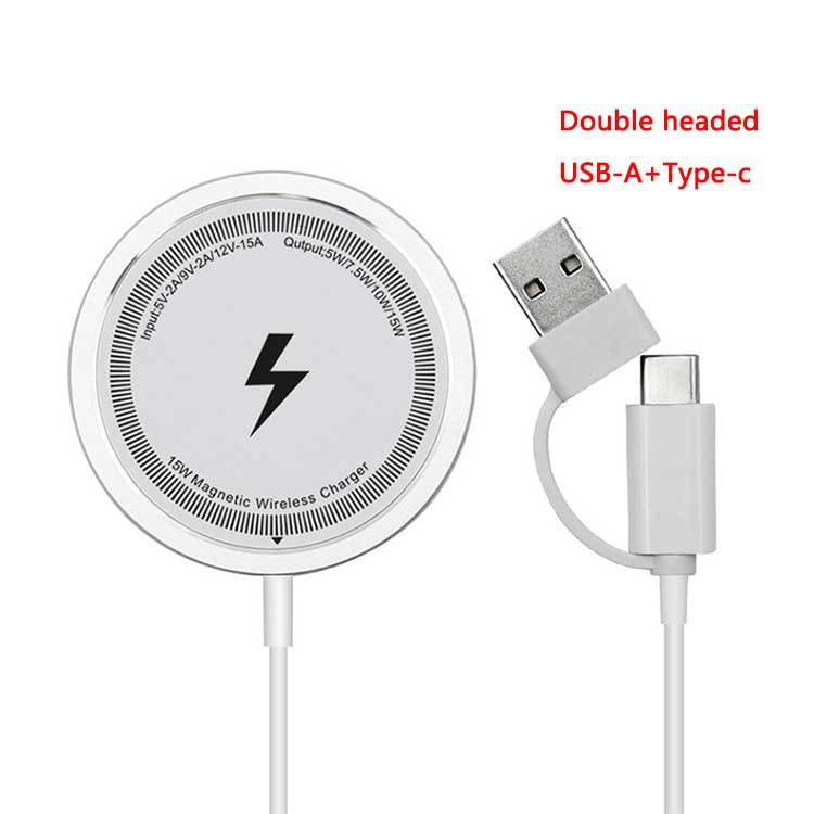 Magnetic Three-In-One Wireless Charger & Accessories